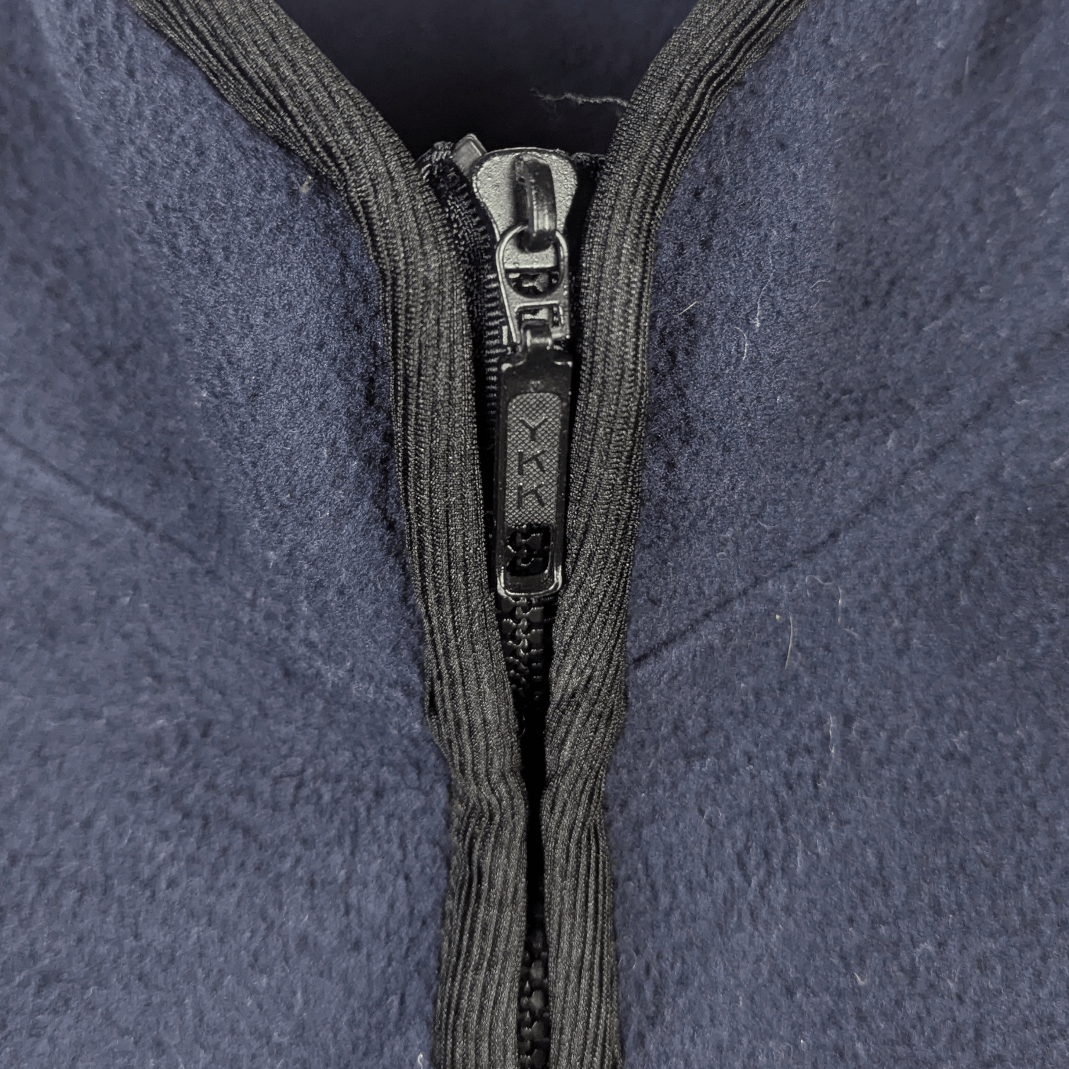 Japanese Brand 90's UNIQLO Blue Blank Plain Sherpa Fleece Sweatshirt Size US M / EU 48-50 / 2 - 8 Thumbnail
