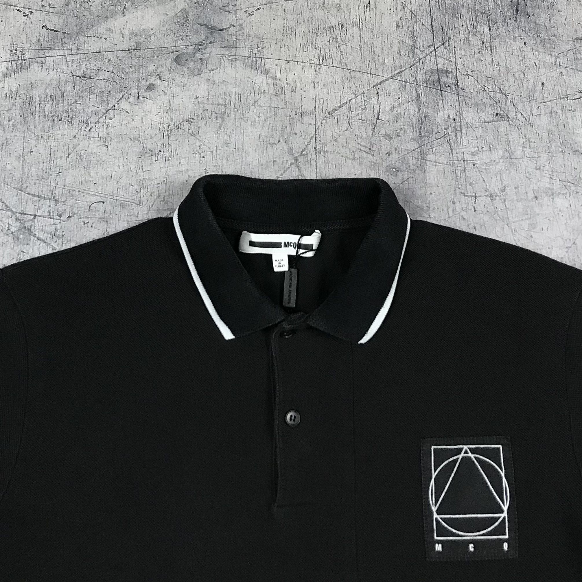 Alexander McQueen Alexander McQueen Icon Logo Designer Polo Tee luxury Size US S / EU 44-46 / 1 - 8 Thumbnail