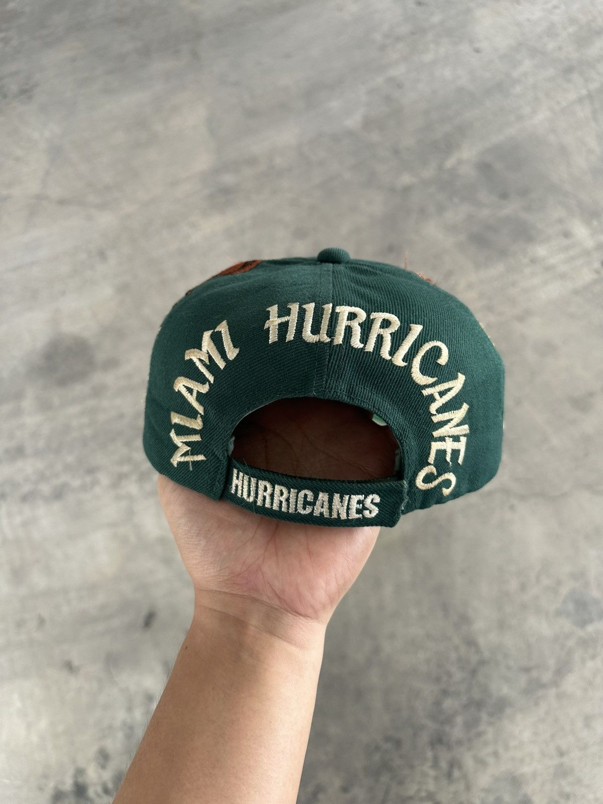Other Vintage Miami Hurricanes Bootleg NCAA Adjustable Cap Size ONE SIZE - 5 Thumbnail