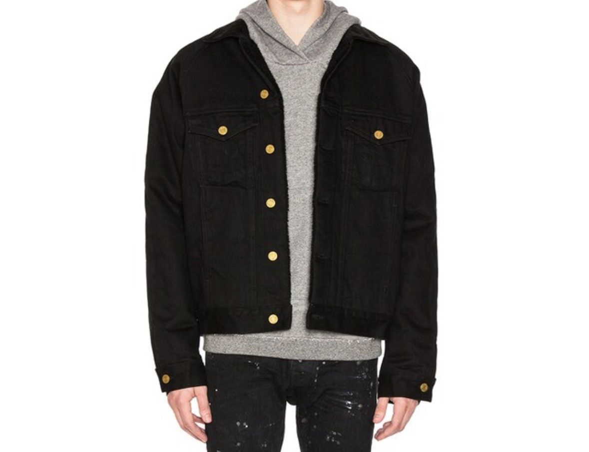 Fear of God FEAR OF GOD 5th Selvedge Denim Alpaca Trucker Jacket Size US S / EU 44-46 / 1 - 7 Thumbnail