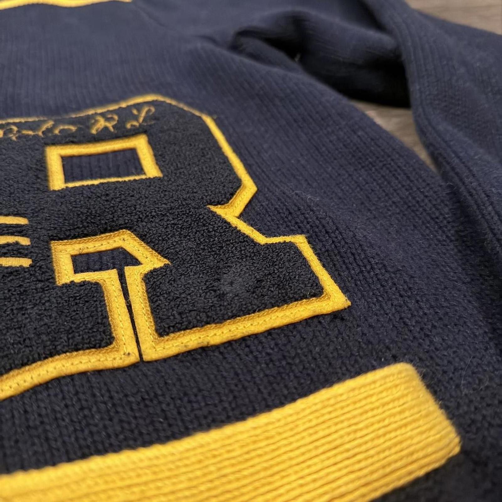Polo Ralph Lauren Polo Ralph Lauren letterman patch cardigan L Size US L / EU 52-54 / 3 - 4 Thumbnail