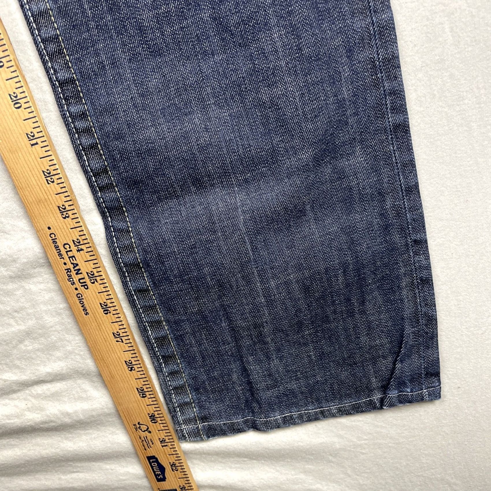 Denime William Rast Jeans Mens 32x31 Denim Pants Rob Straight Leg 5-Pocket USA Made Blue Cotton Blend Denim Shirt? Size US 32 / EU 48 - 7 Thumbnail