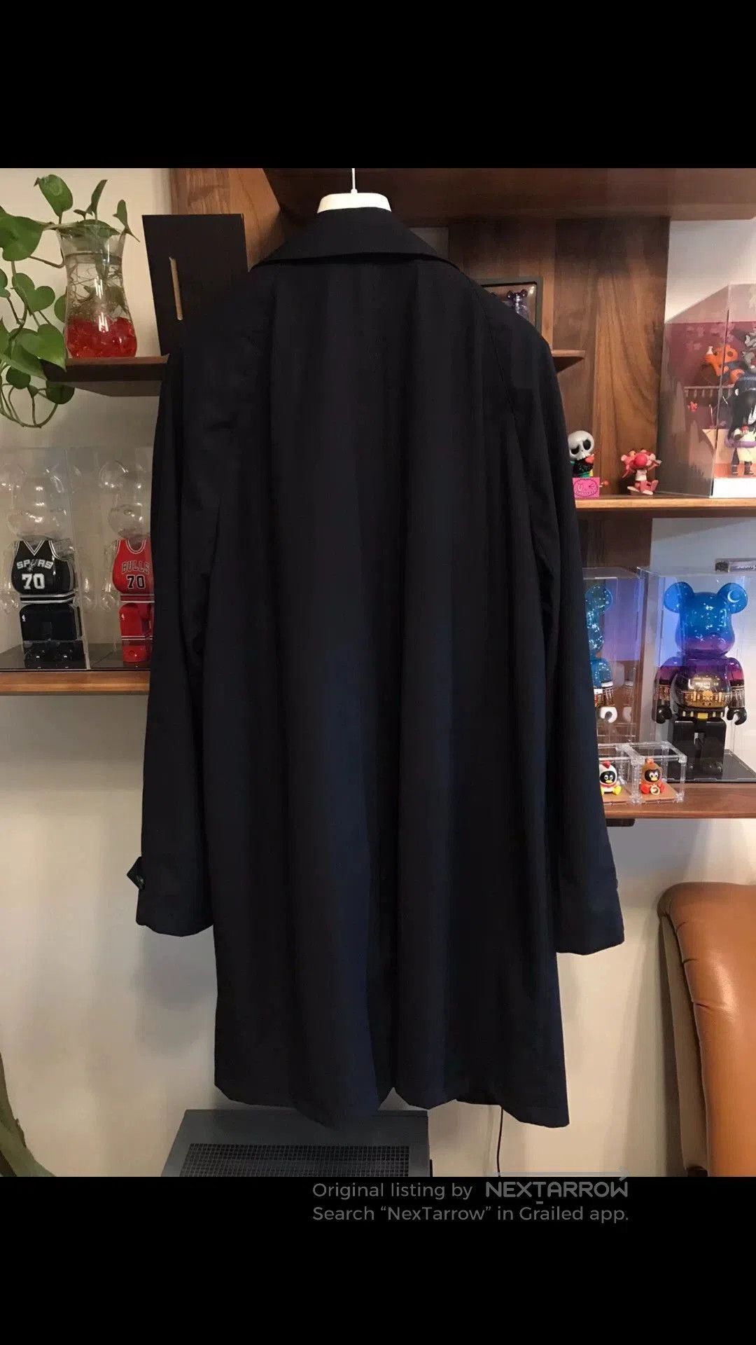 Other Black Long Coat Size L. Size US L / EU 52-54 / 3 - 2 Thumbnail