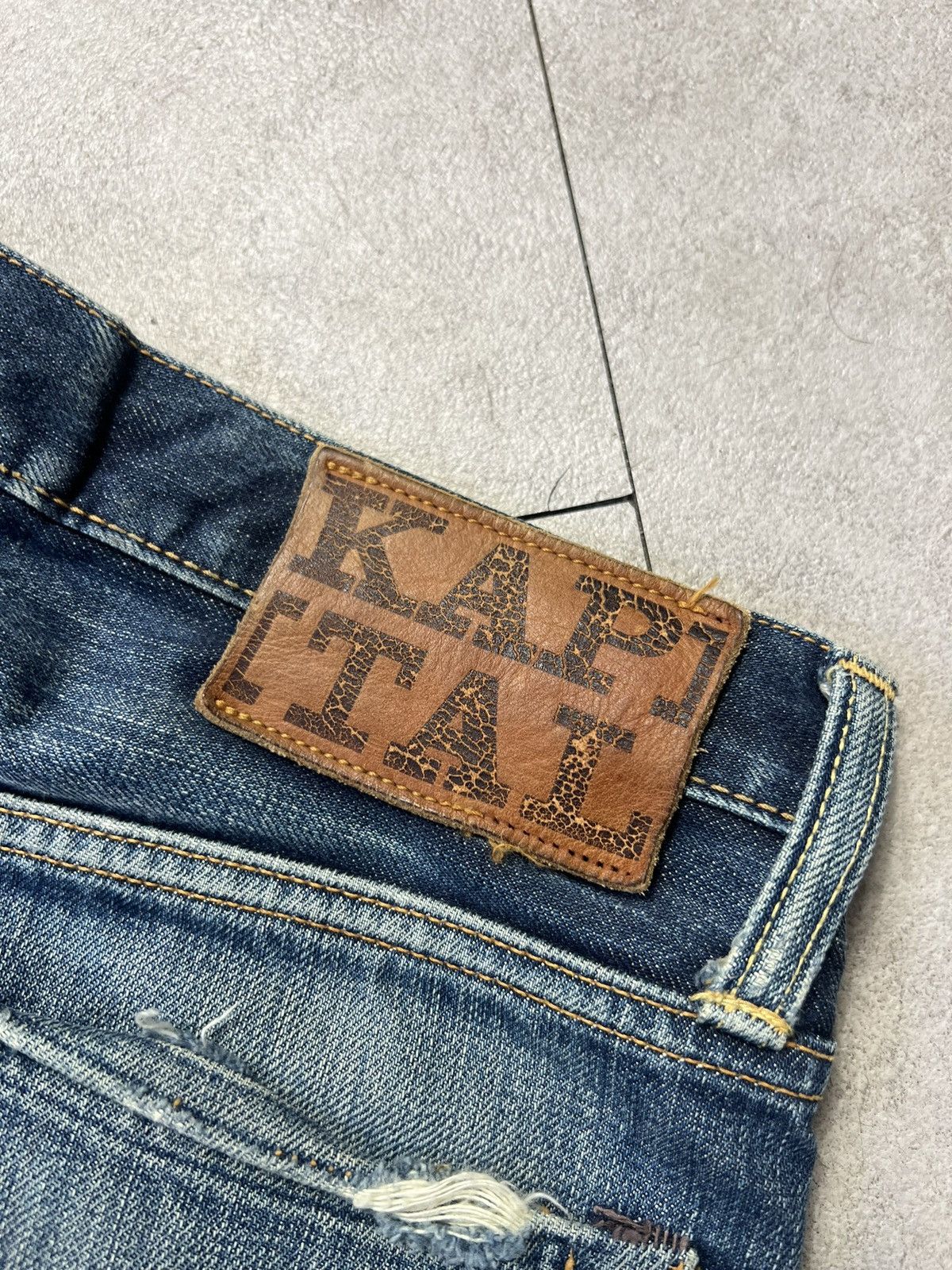 Kapital × Kapital Kountry Kapital Kountry Washed Denim Jeans Size US 32 / EU 48 - 3 Thumbnail