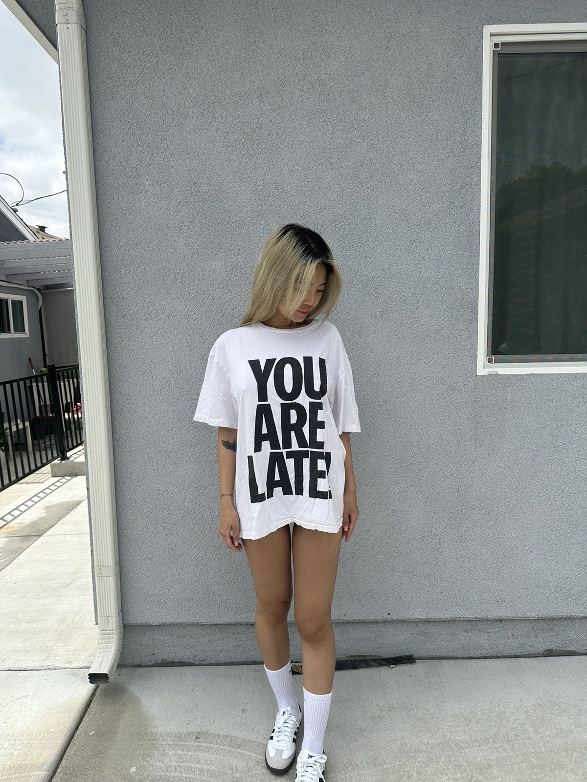 【GALLERY DEPT.】YOU ARE LATE Gallery Dept. Gallery dept you're late tee | Grailed