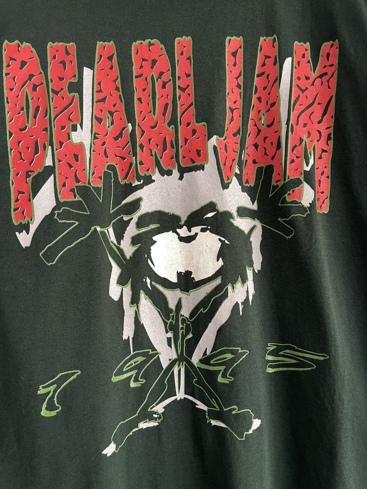 Band Tees Vintage 1995 Pearl Jam Tour 95 Stickman Size US XL / EU 56 / 4 - 3 Thumbnail