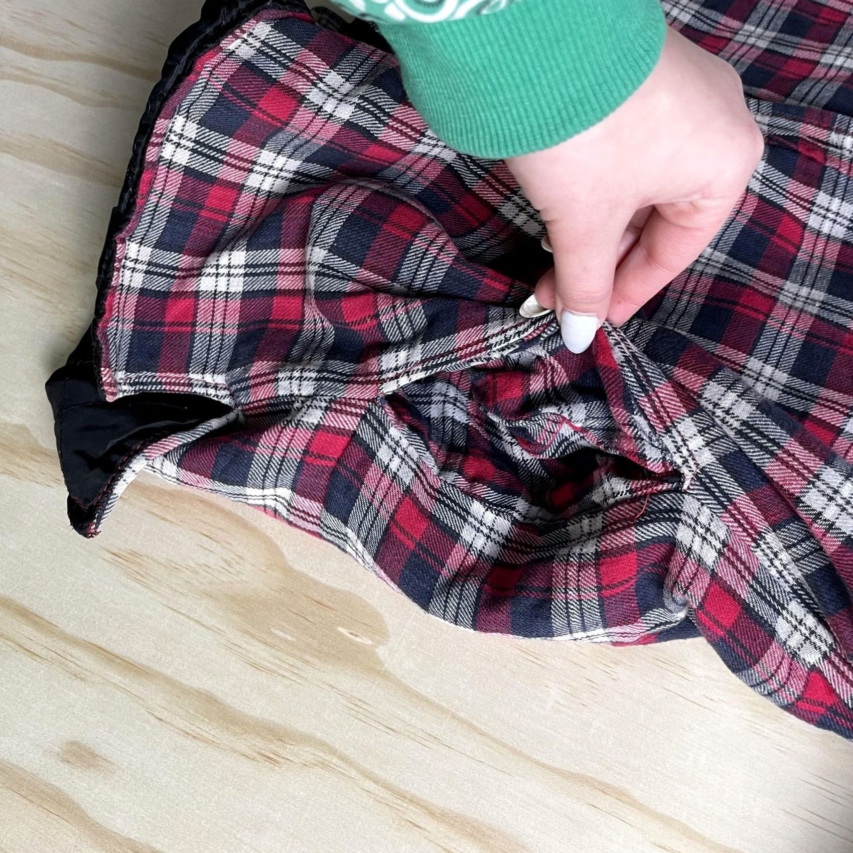 Vintage VINTAGE Premier International Shirt Jacket Mens XL Red Plaid Quilted Flannel Workwear Size US XL / EU 56 / 4 - 2 Thumbnail