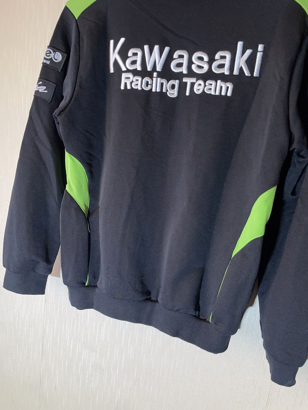 Vintage Kawasaki vintage racing zip hoodie Size US S / EU 44-46 / 1 - 11 Thumbnail