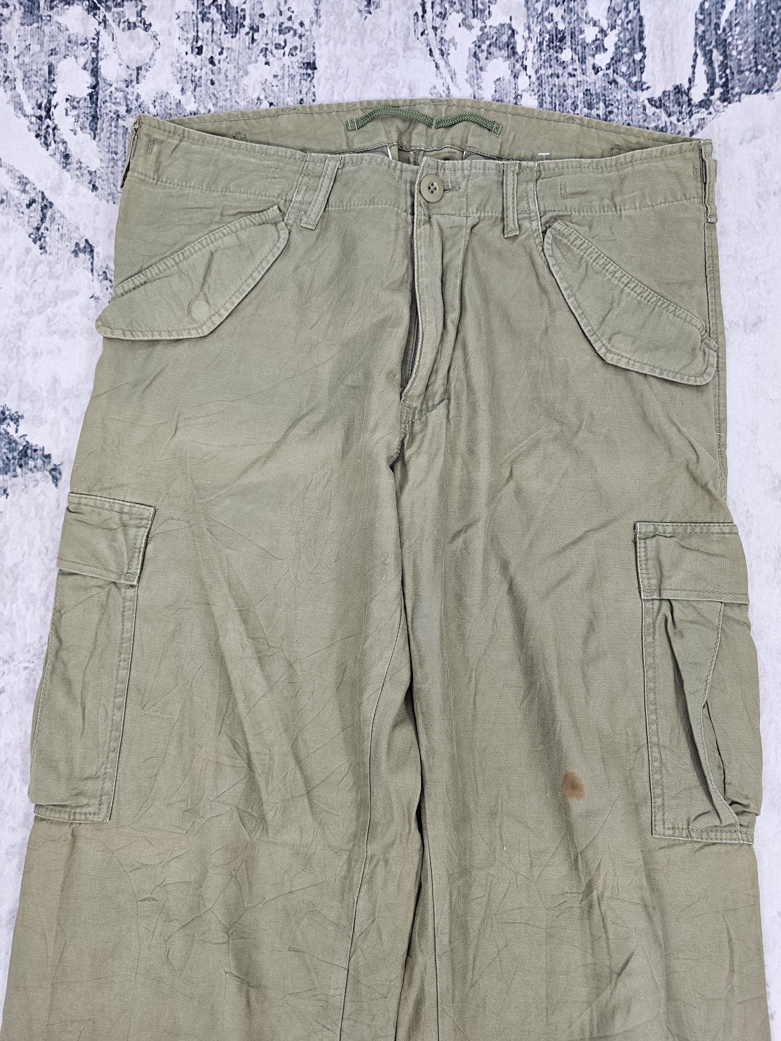 Japanese Brand BACK NUMBER Cargo Tactical Hunting Military Pants JB0284 Size US 35 - 12 Thumbnail