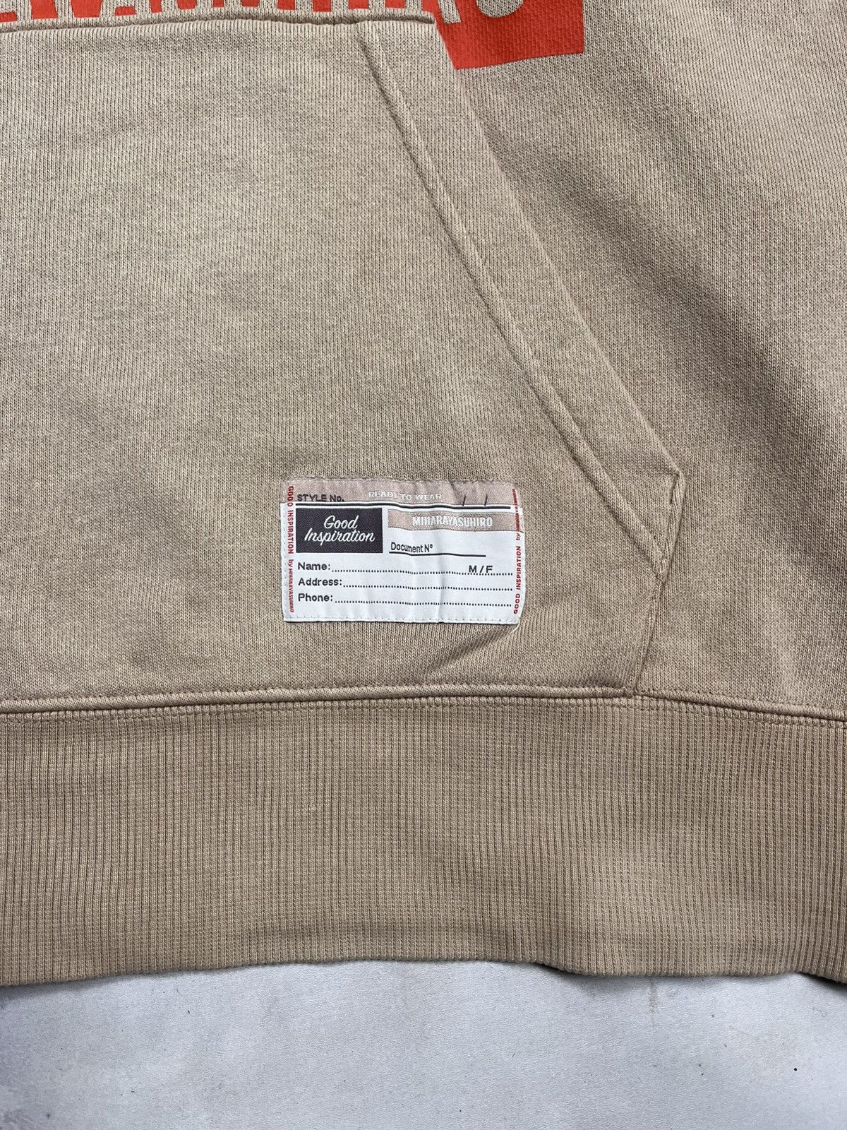 Maison MIHARA YASUHIRO Good Inspiration Mihara Yasuhiro x GU Hoodie Size US L / EU 52-54 / 3 - 5 Thumbnail