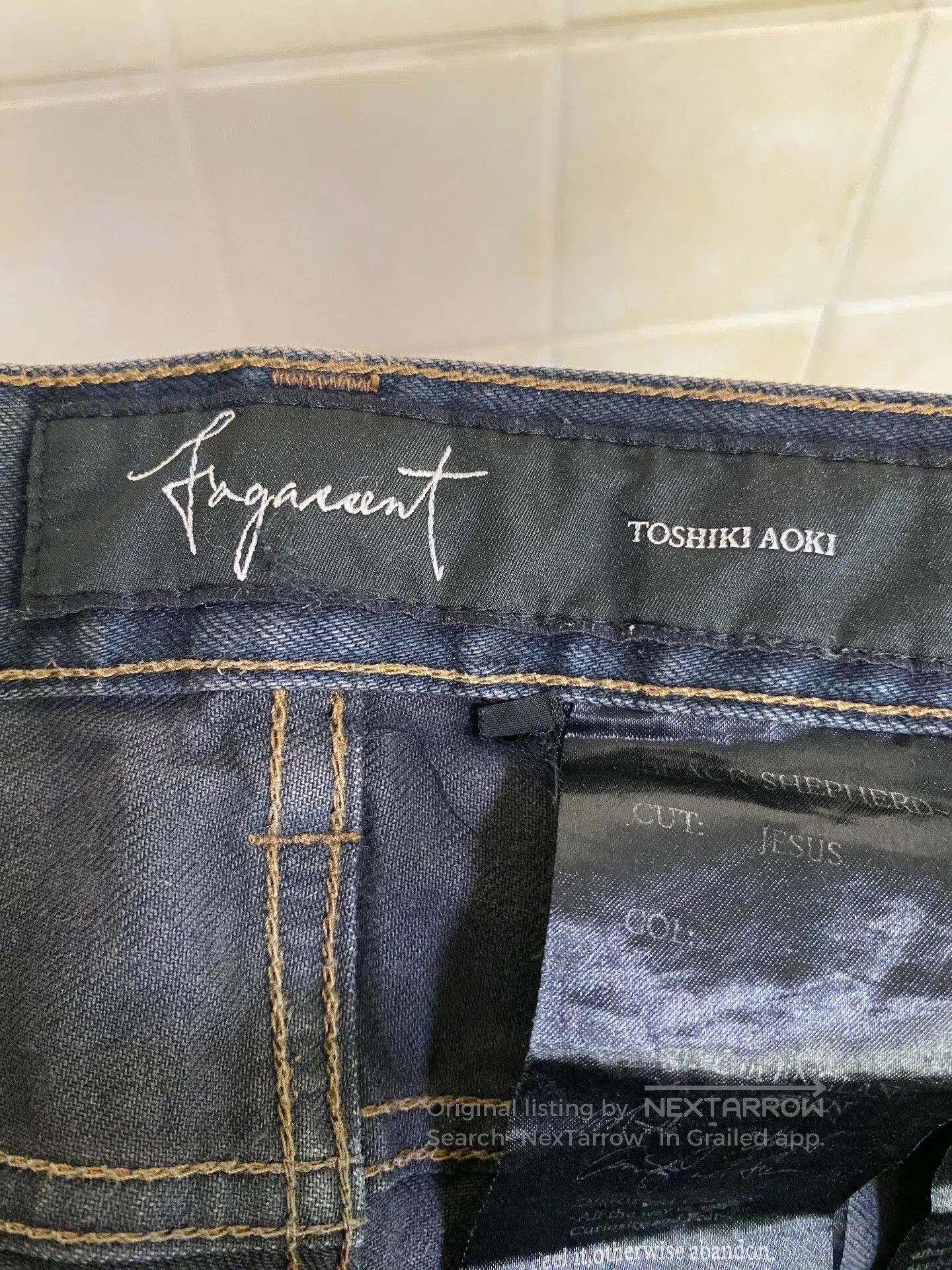 Fagassent Toshiki Aoki Handmade Vintage. Size US 32 / EU 48 - 9 Thumbnail