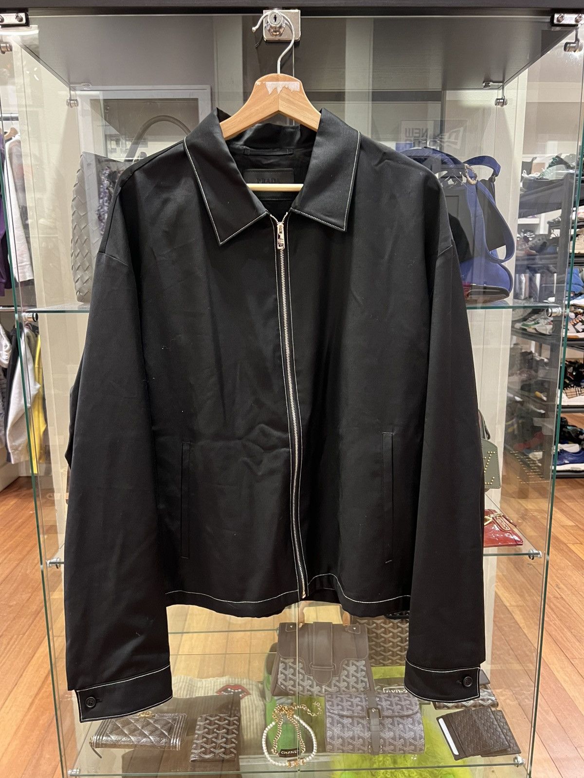 Prada Prada viscose zip up jacket Size US L / EU 52-54 / 3 - 1 Thumbnail
