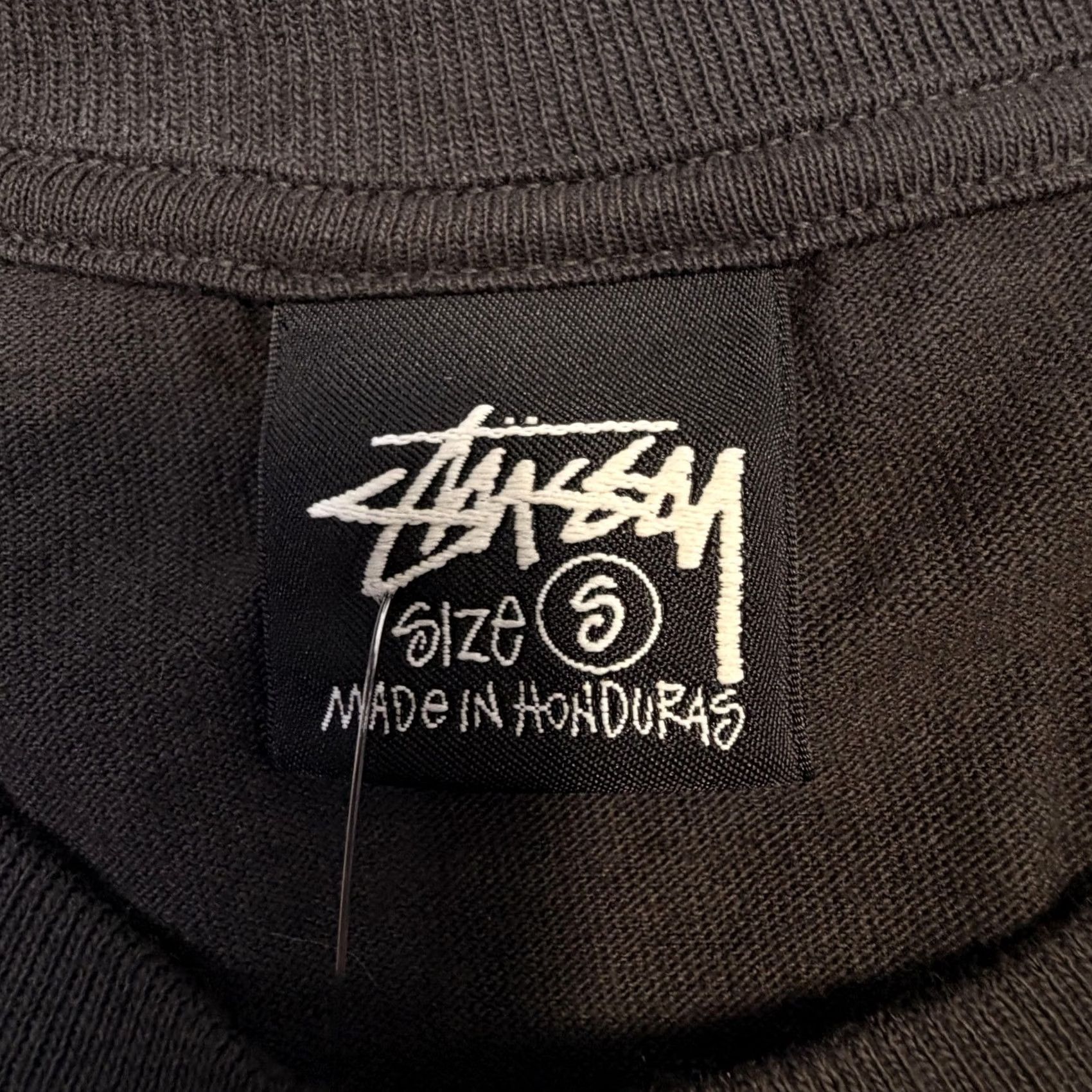 Vintage Stussy Shirt Mens S Faded Black Skulls Pig Dyed Tee Graphic Streetwear Size US S / EU 44-46 / 1 - 5 Thumbnail