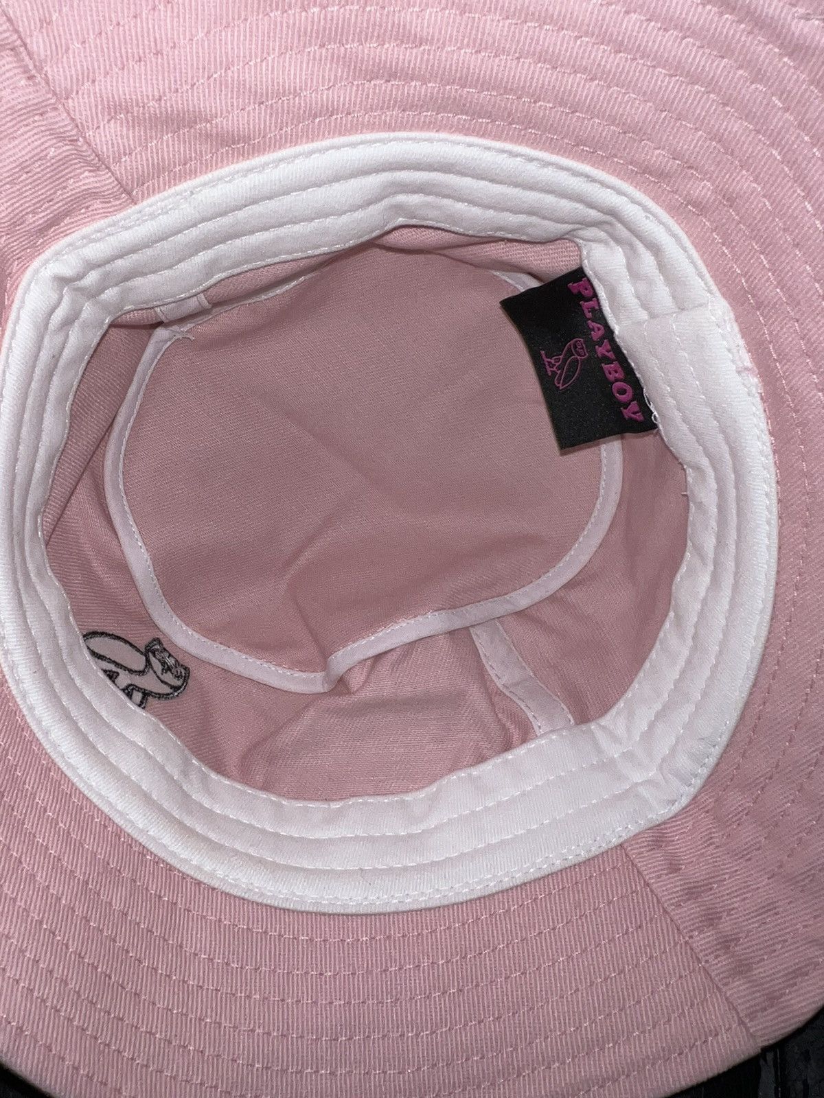 October's Very Own × Playboy Ovo x Playboy Pink Bucket Hat Medium Size ONE SIZE - 3 Thumbnail