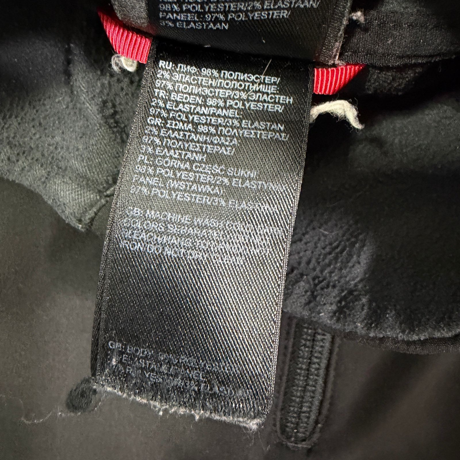 The North Face The North Face 1/2 Zip Pullover Men's Large Black Sweatshirt Size US L / EU 52-54 / 3 - 6 Thumbnail