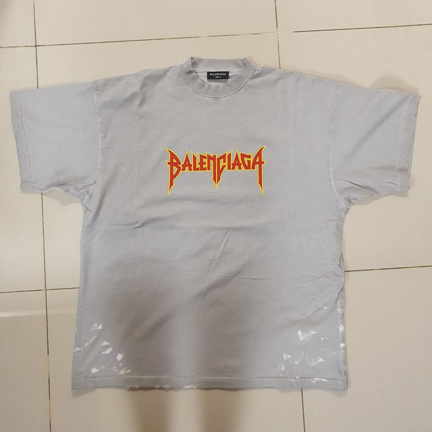 Balenciaga Balenciaga Metallica Tee RARE COLOR Size US M / EU 48-50 / 2 - 1 Thumbnail