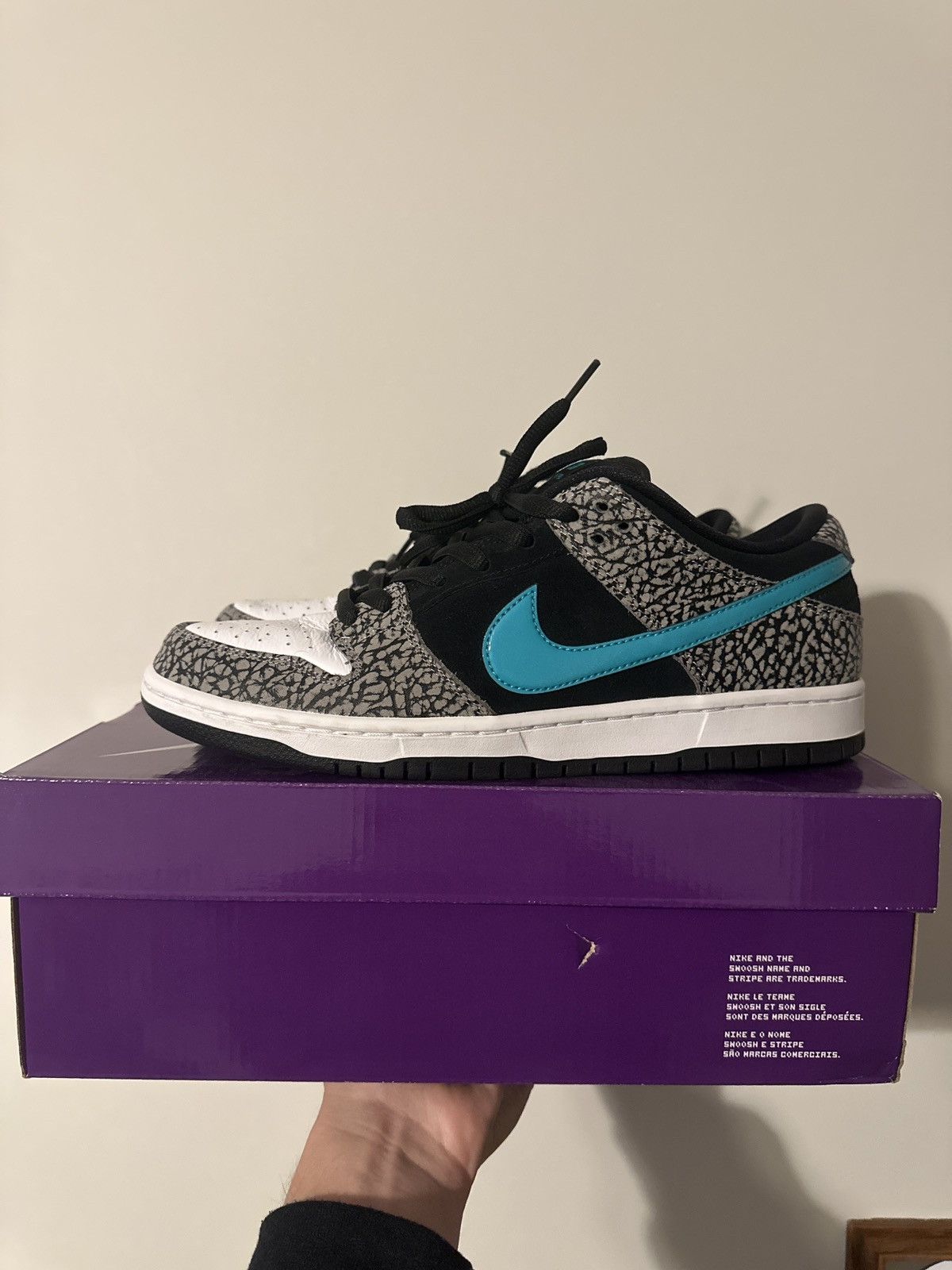 Nike SB Nike SB Dunk Low Pro Atmos Elephant Size US 10.5 / EU 43-44 - 1 Thumbnail