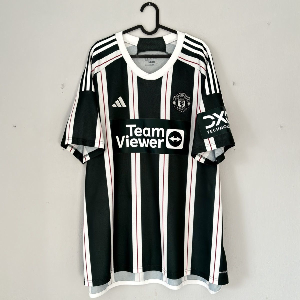 Adidas 2023 2024 Manchester United Away Adidas Soccer Jersey Shirt Size US XXL / EU 58 / 5 - 3 Thumbnail