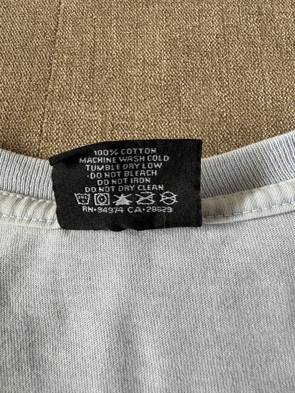 Stussy Stussy baby blue t-shirt oversize Size US XL / EU 56 / 4 - 6 Thumbnail