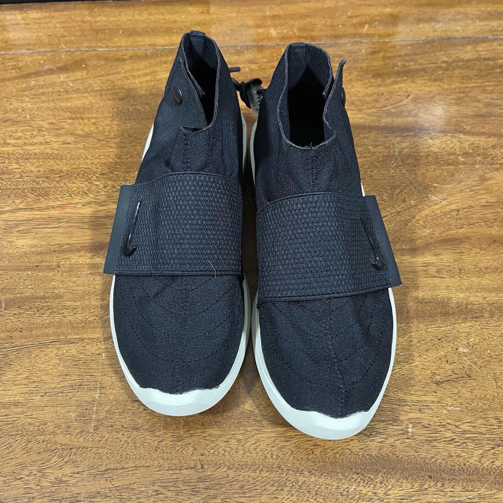 Nike Size 4 - Nike Air Fear Of God Moc Black Size US 5.5 / IT 35.5 - 4 Thumbnail