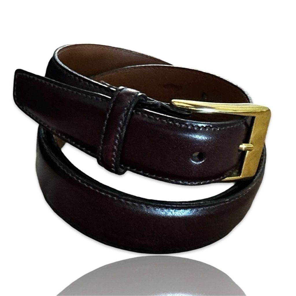 Cole Haan Cole Haan Genuine Leather Dress Belt Brown Men’s 38/95. Size 38 - 14 Thumbnail