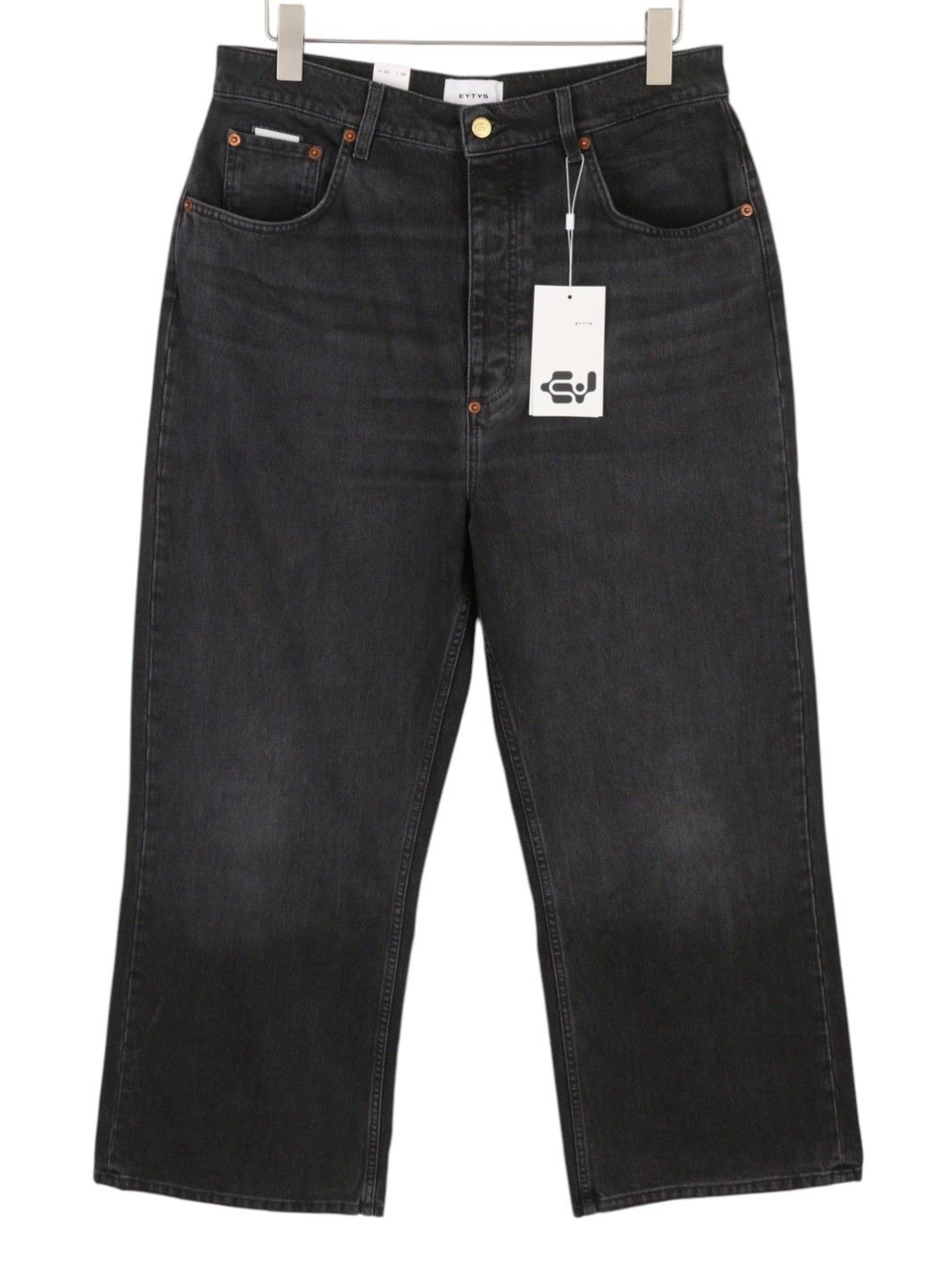 Eytys ECHO SULPHUR ULTRA BAGGY W30/L32 Black Faded RRP370 89328 Size US 30 / EU 46 - 4 Thumbnail