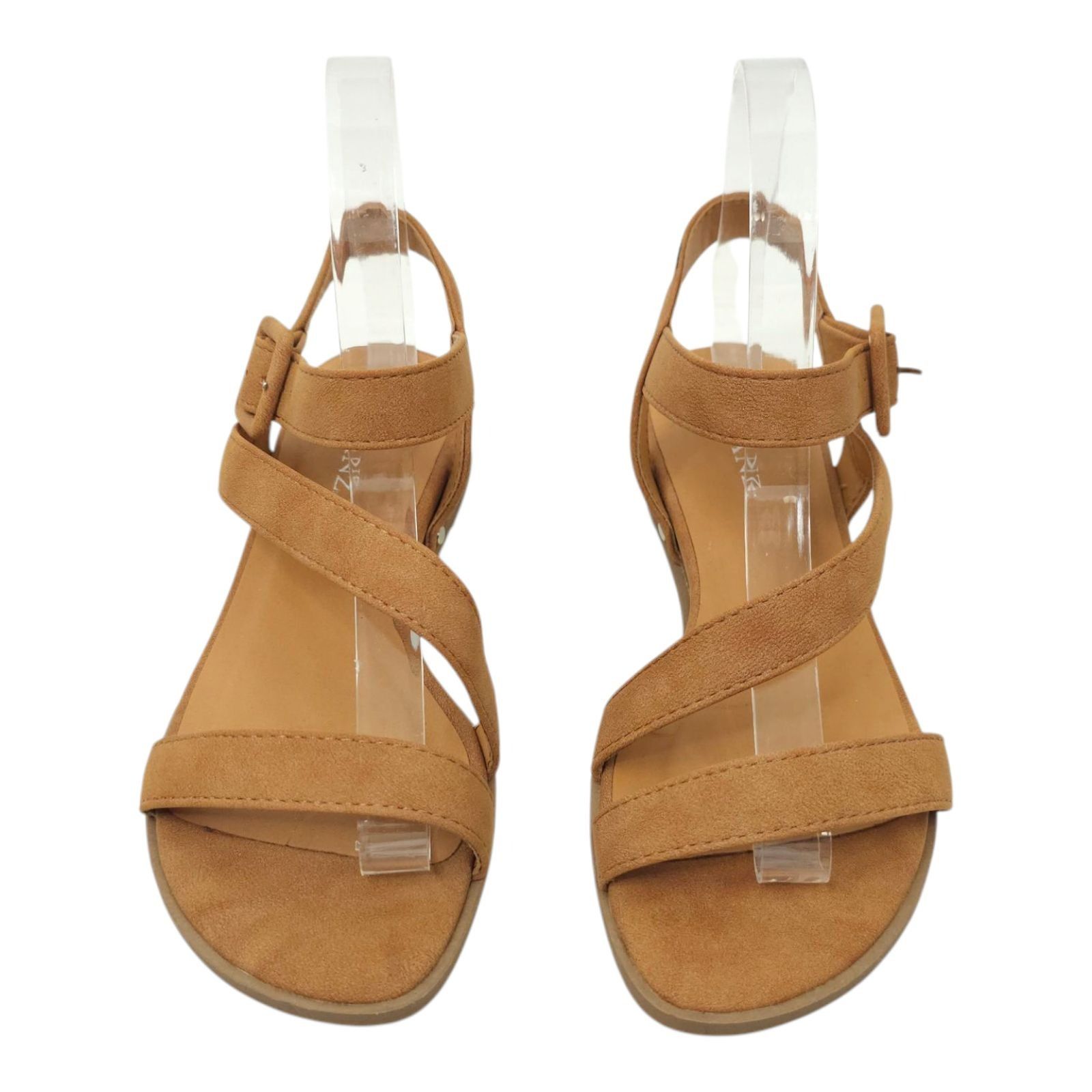 Other Solanz Sydney Strappy Sandals Womens 7 M Buckle Faux Leather Size US 7 / IT 37 - 5 Thumbnail
