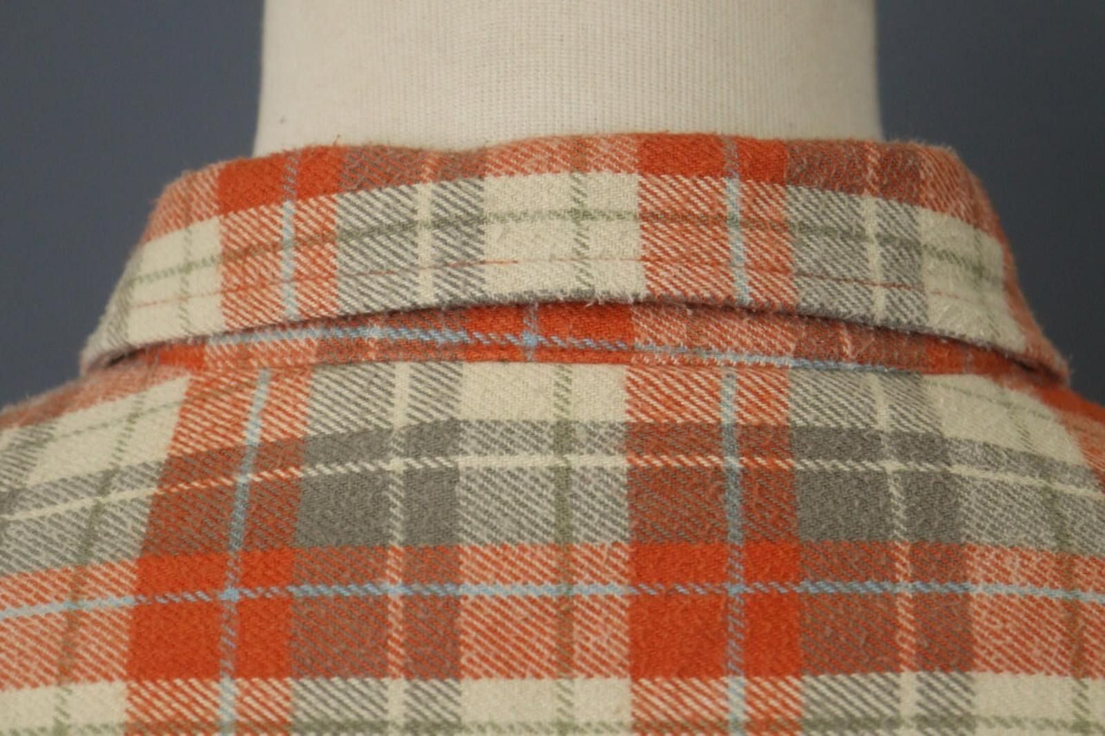 Designer Nudie Jeans Co Multi Plaid Cotton Front Shirt Size L Size US L / EU 52-54 / 3 - 12 Thumbnail