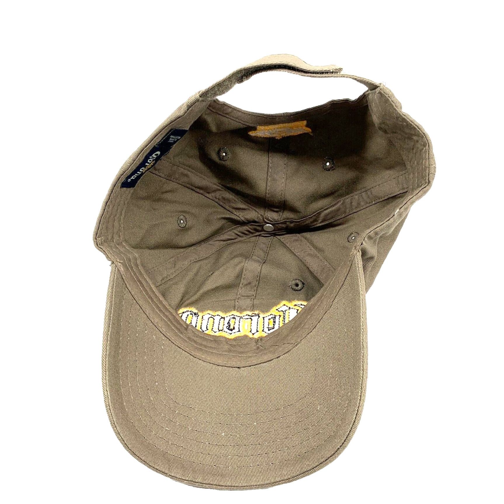 Vintage Corona Hat Adjustable Strap Cotton Sports Baseball Cap Men's Brown Size ONE SIZE - 4 Thumbnail