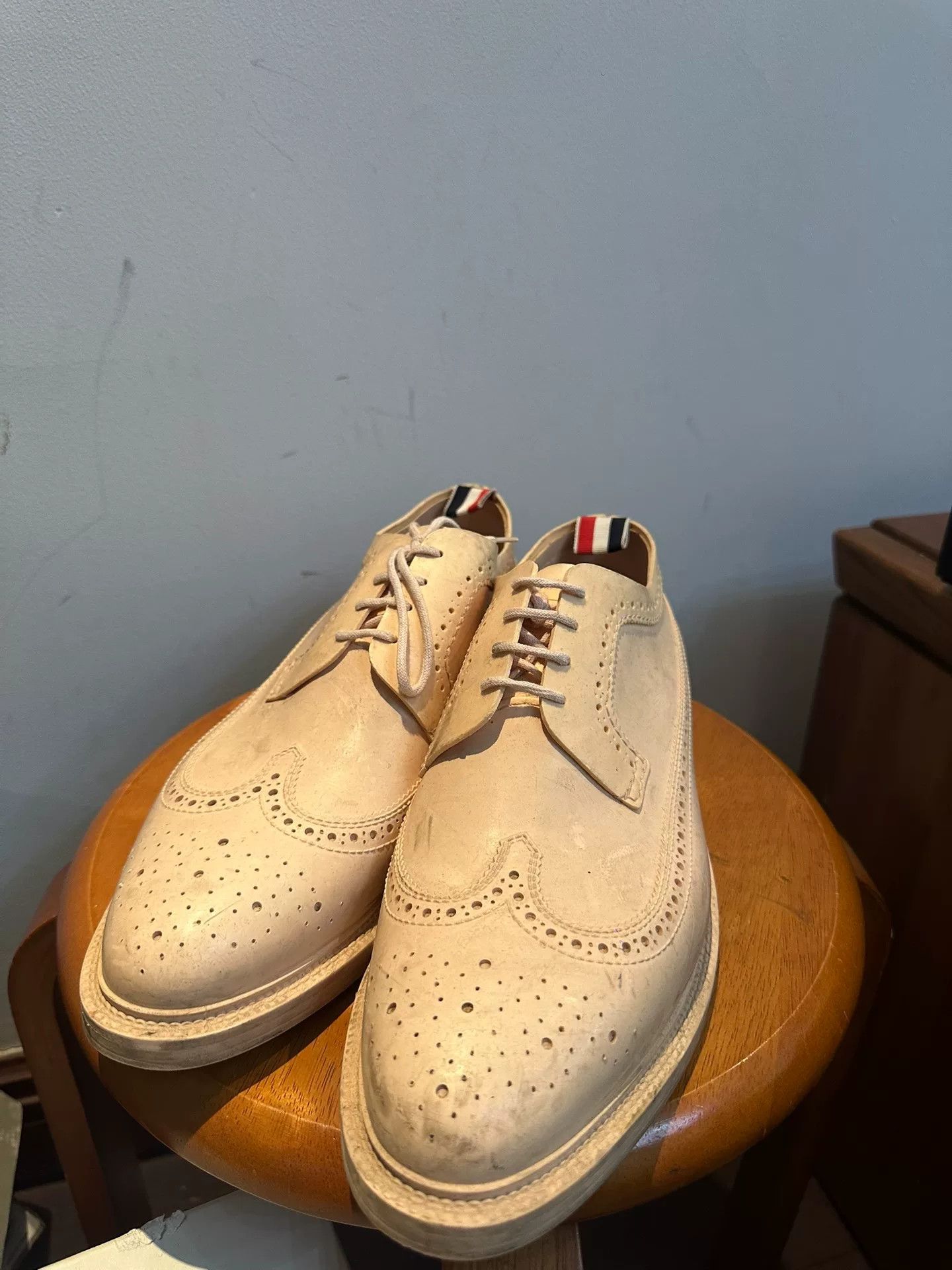 Thom Browne Thom Browne Pink Jelly Brogue Shoes Size US 9 / EU 42 - 1 Thumbnail