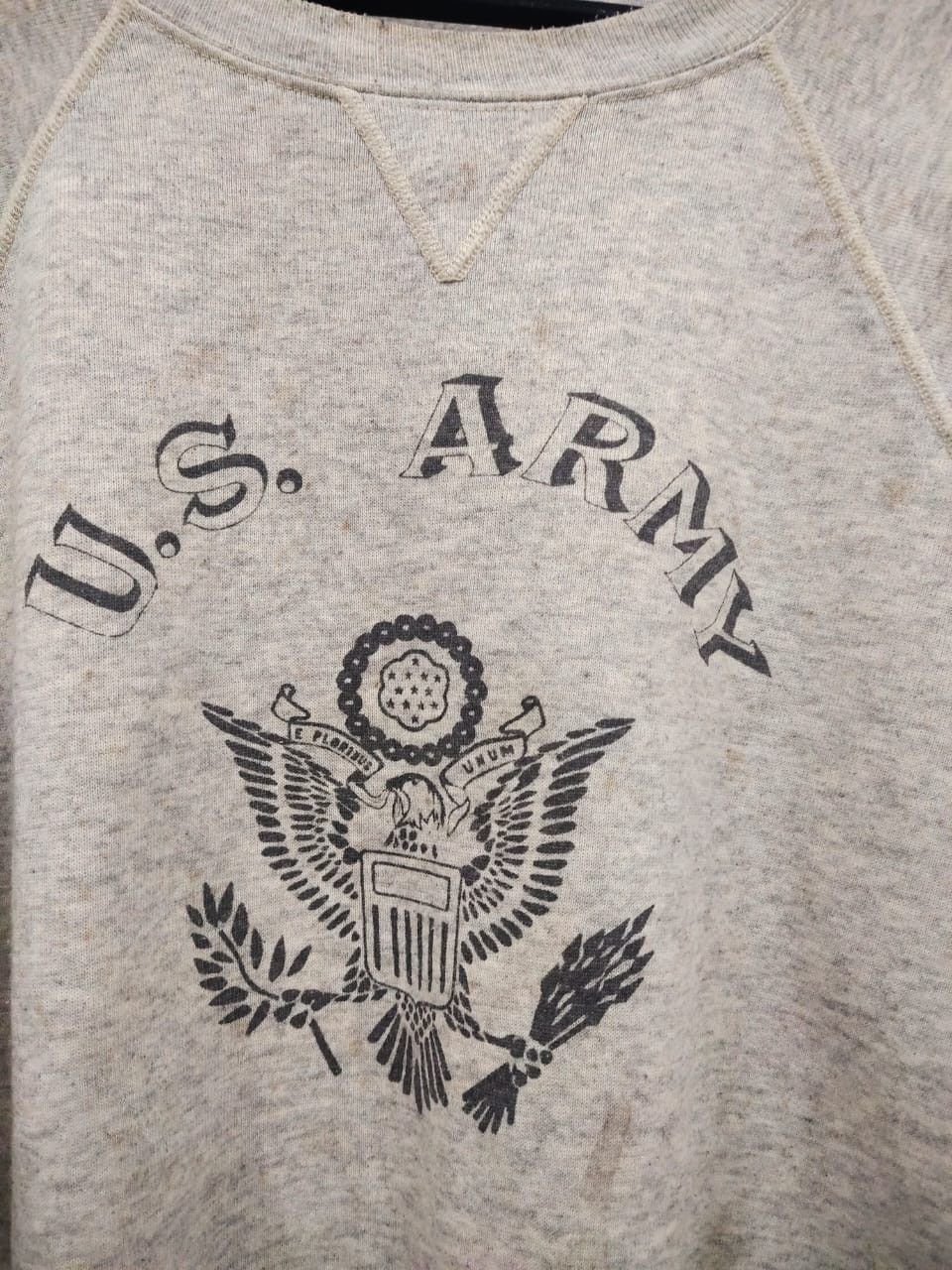 Vintage Vintage 80s US ARMY pullover t shirt logo Size US L / EU 52-54 / 3 - 2 Thumbnail
