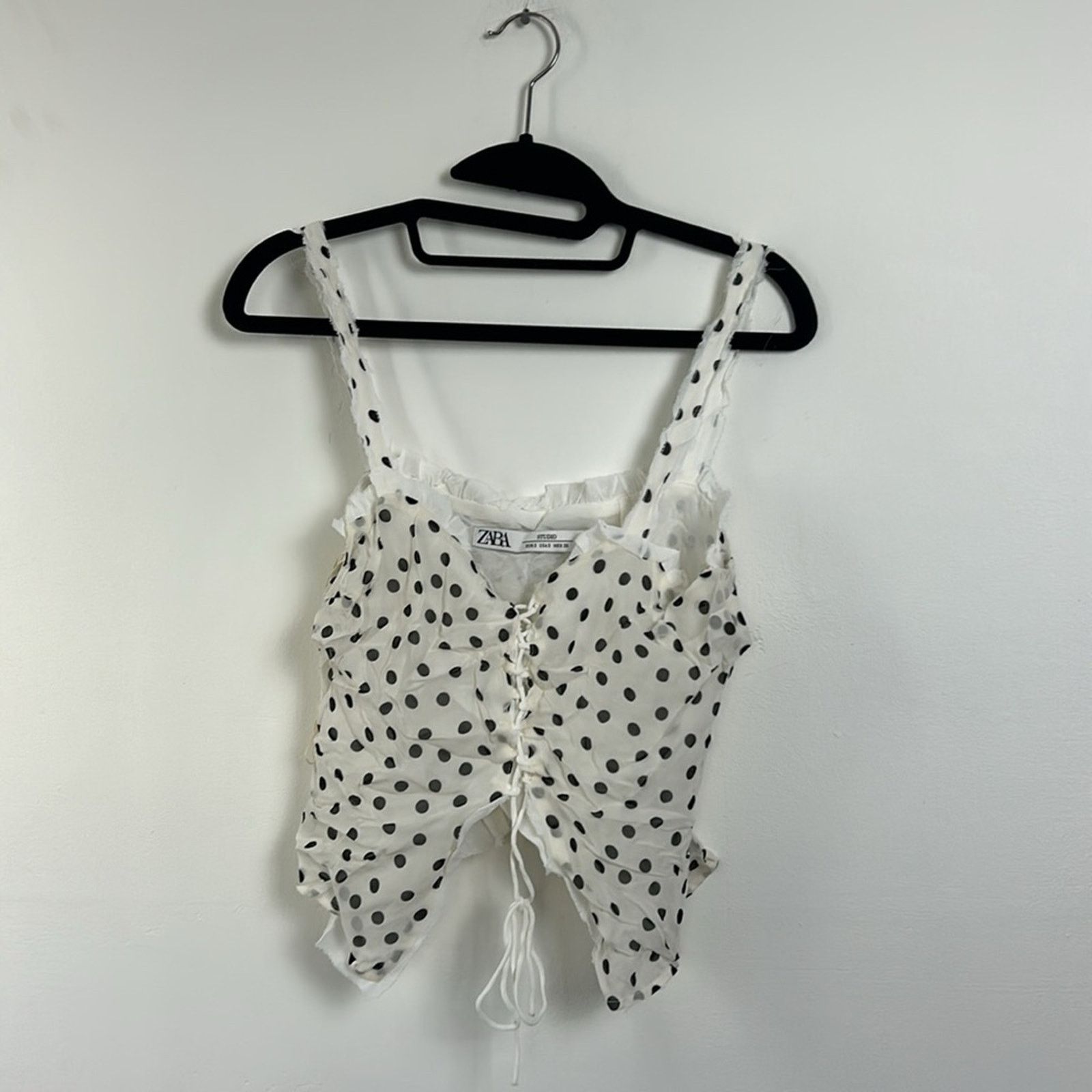 Zara Zara Studio Combination Dot Top Limited Edition Size S / US 4 / IT 40 - 2 Thumbnail