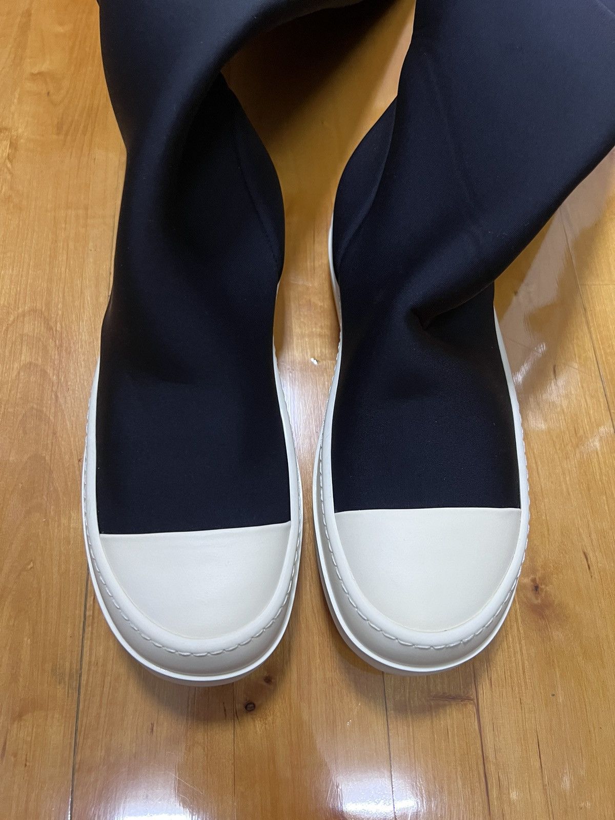 Rick Owens Drkshdw Rick owens thigh high stocking ramones sz36.5 Size US 6.5 / IT 36.5 - 2 Thumbnail