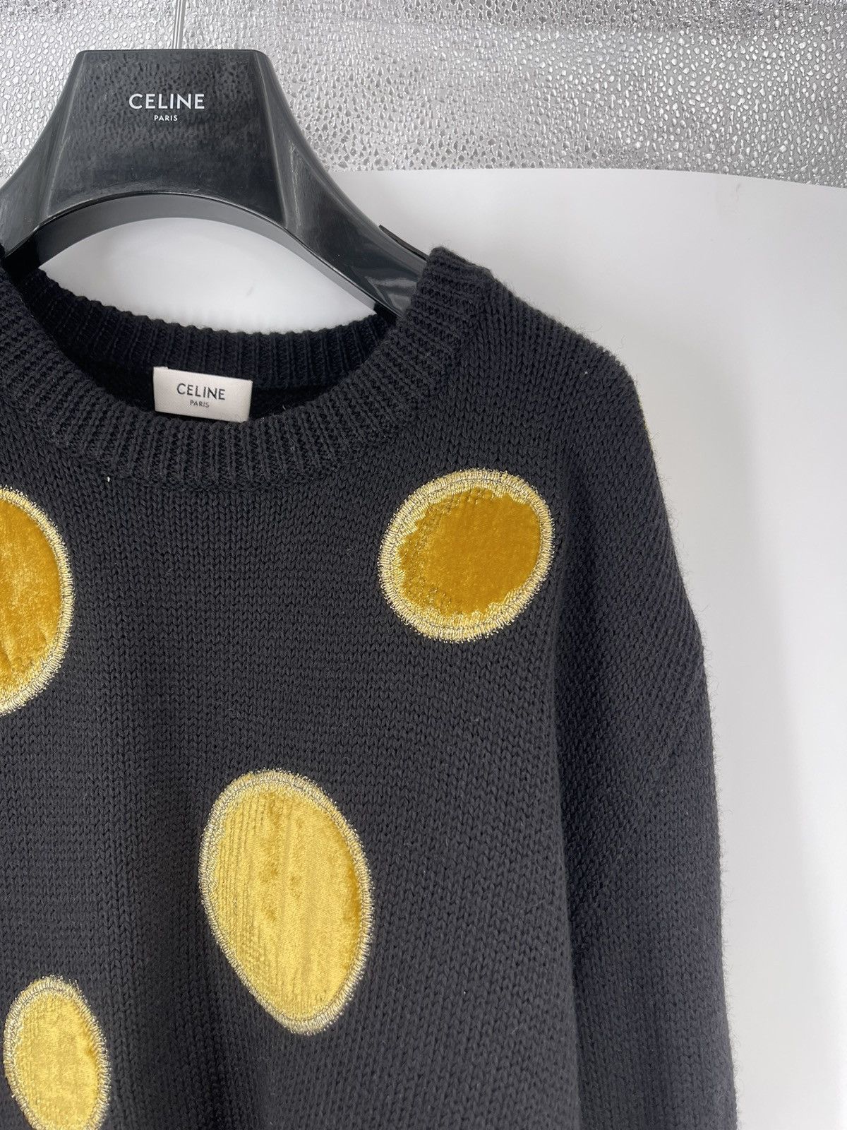 Celine Celine Circle Pullover Sweater Size M Size US M / EU 48-50 / 2 - 2 Thumbnail