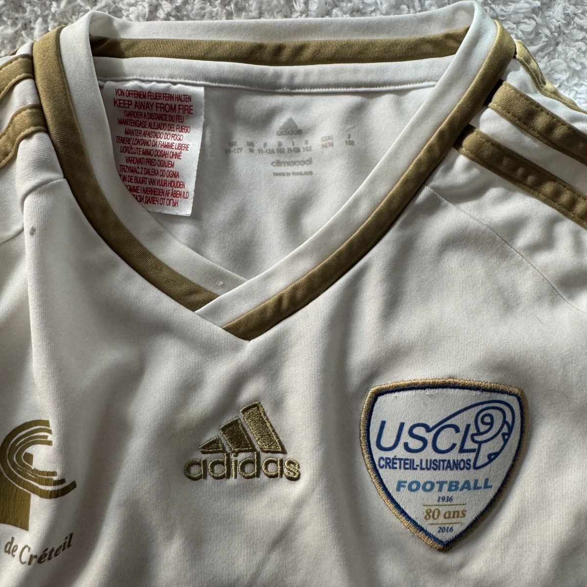 Adidas Adidas Créteil-Lusitanos Football Jersey – Climacool Size US M / EU 48-50 / 2 - 4 Thumbnail