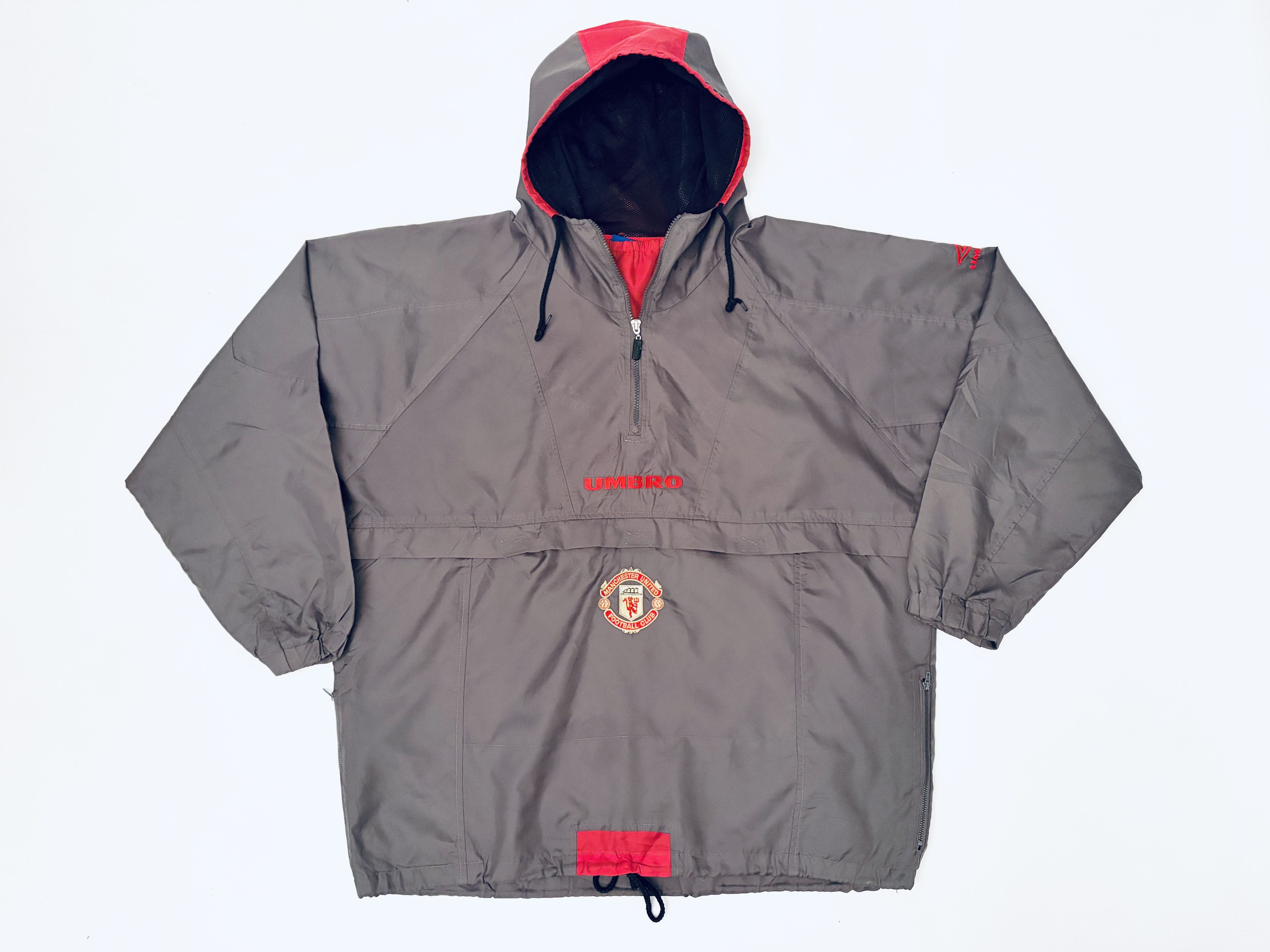Umbro Manchester United Training Hoodie Jacket 1994 - 1995 Size US XL / EU 56 / 4 - 4 Thumbnail