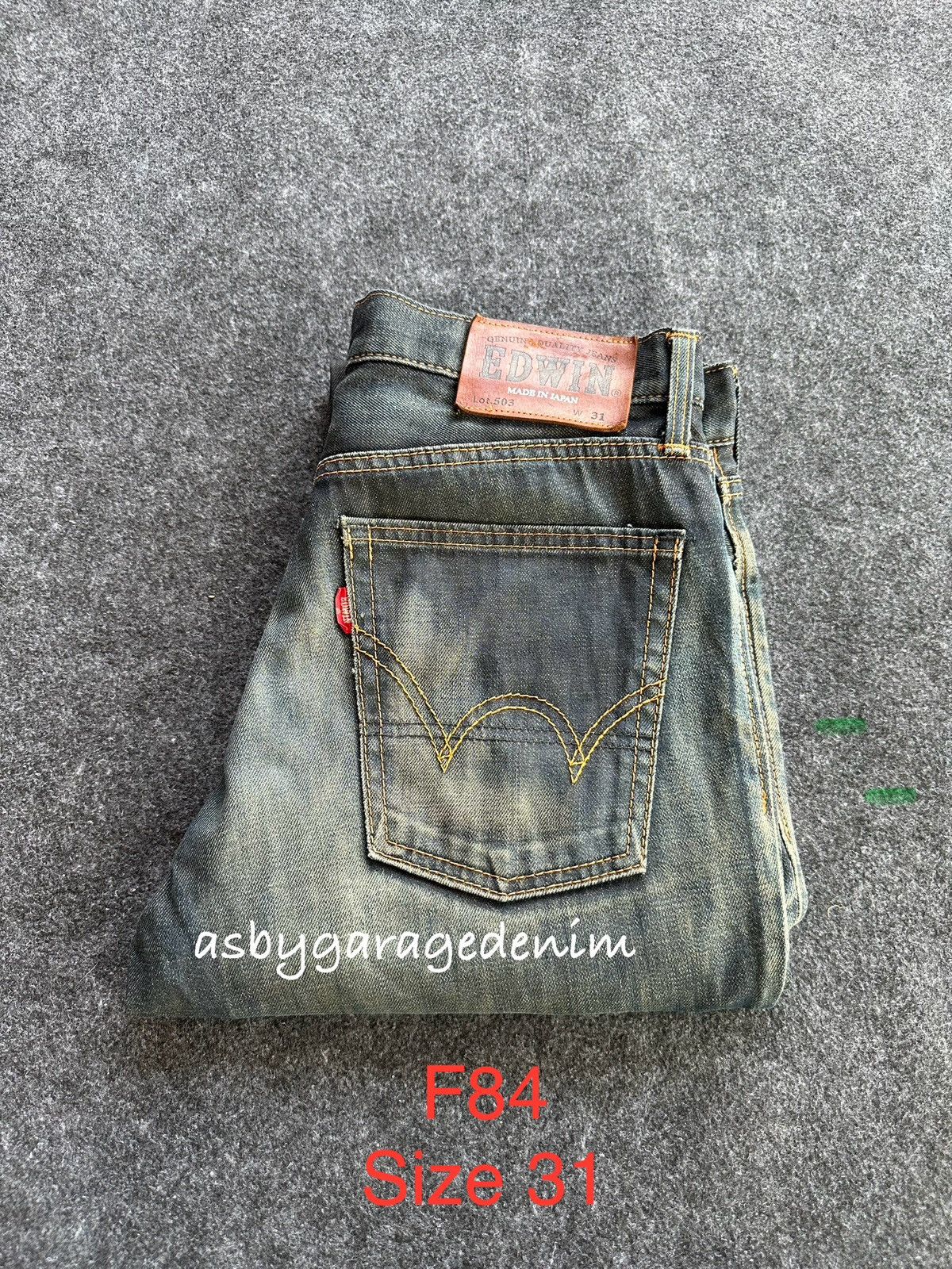 Beauty Beast × Edwin × If Six Was Nine Edwin 503 Vintage Rusty Worn Denim Size 31 F84 Size US 31 - 15 Thumbnail