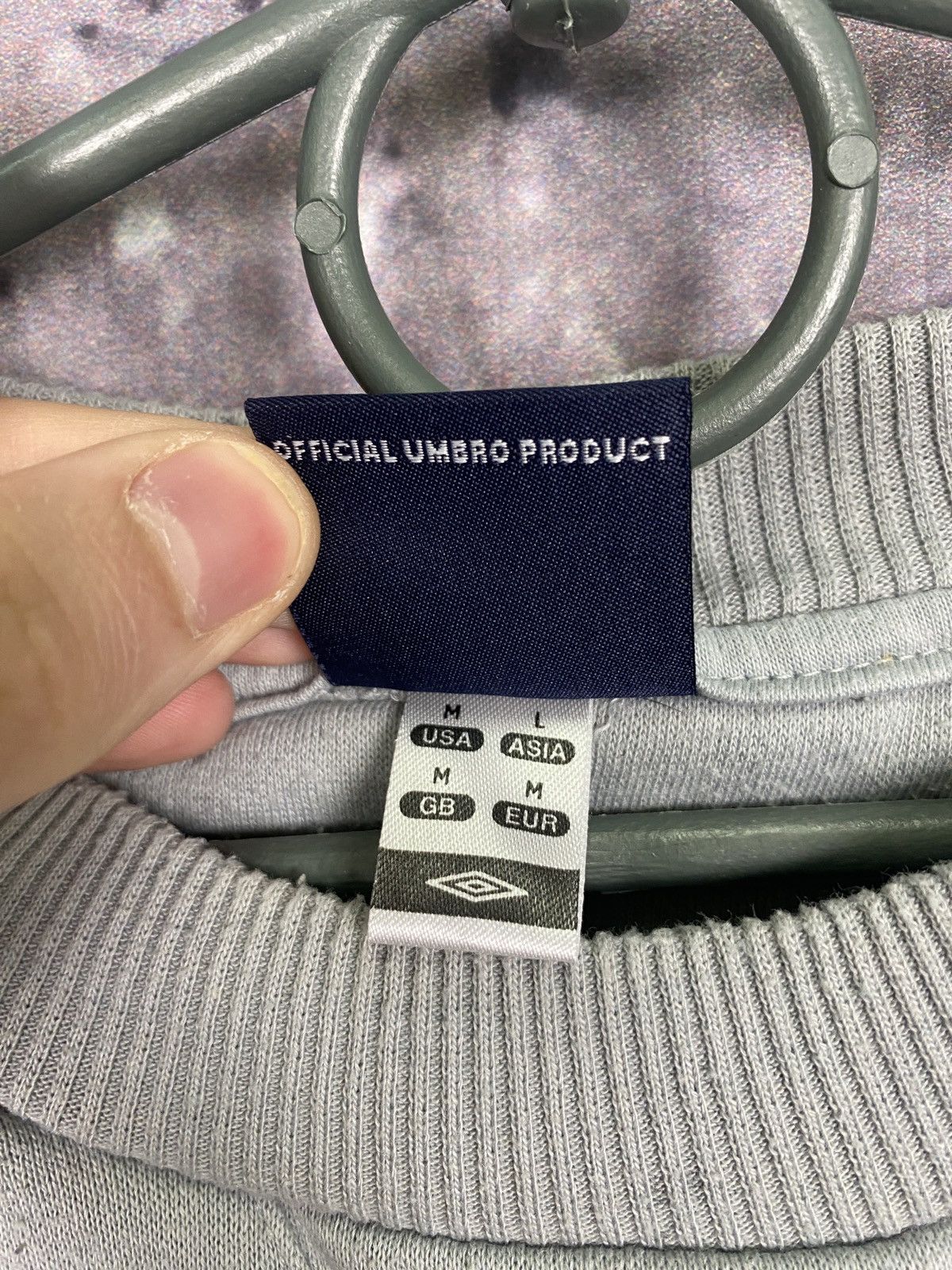 Umbro × Vintage Men’s Umbro Sweatshirt Vintage Sport Size Medium Size US M / EU 48-50 / 2 - 8 Thumbnail