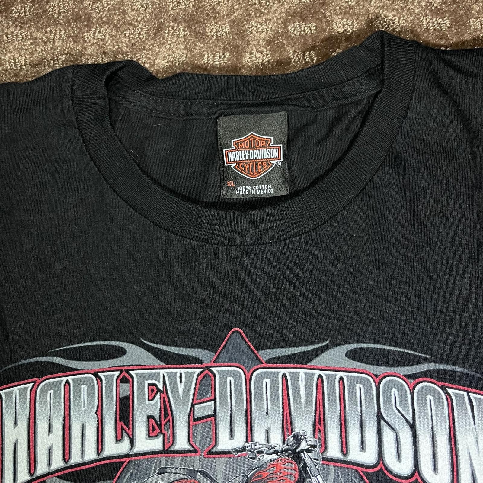 Harley Davidson : 🏍️ Harley-Davidson Tribal Motorcycle Tee – Size XL Size US XL / EU 56 / 4 - 4 Thumbnail