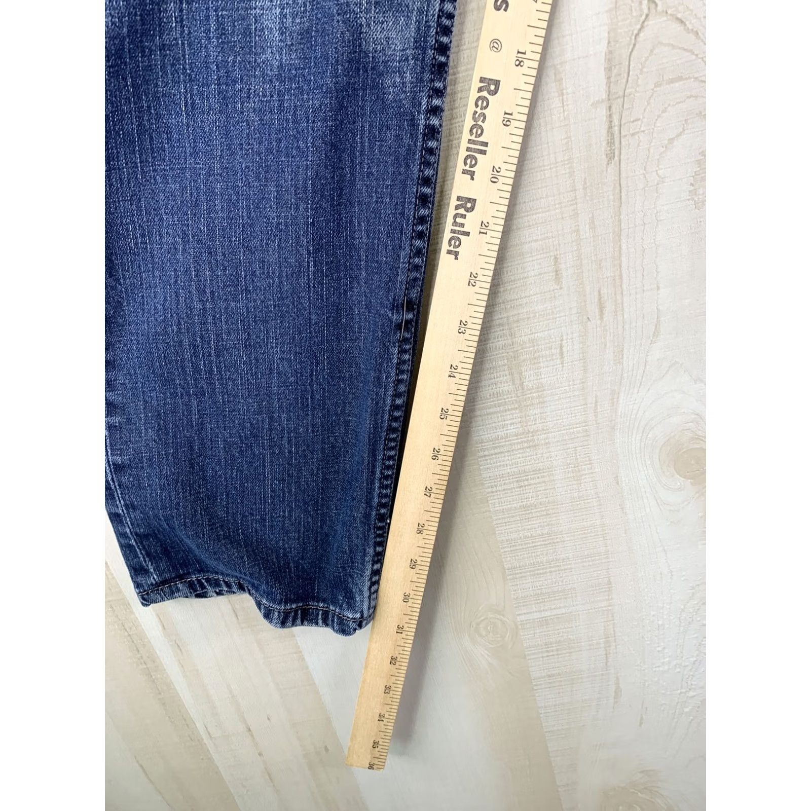 Levi's VINTAGE Levi’s 511 Jeans Denim Blue Distressed - 36x32, Mens, Regular, Cotton, Zip, Inseam 31, Logo, Straight, 4850, All Items As Is Size US 36 / EU 52 - 5 Thumbnail
