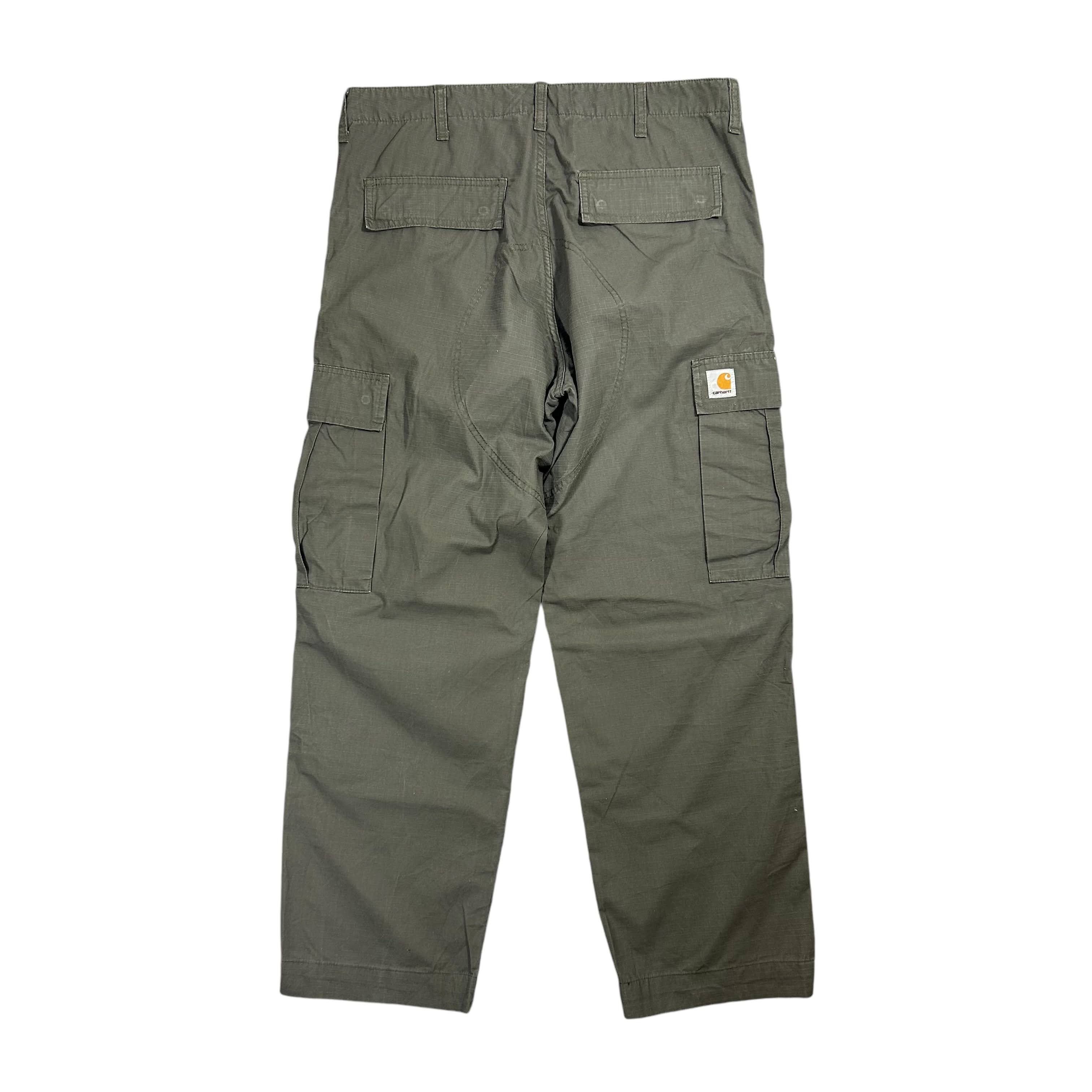 Carhartt Carhartt Regular Cargo Pant Straight Cotton Khaki W34L32 Size US 34 / EU 50 - 2 Thumbnail