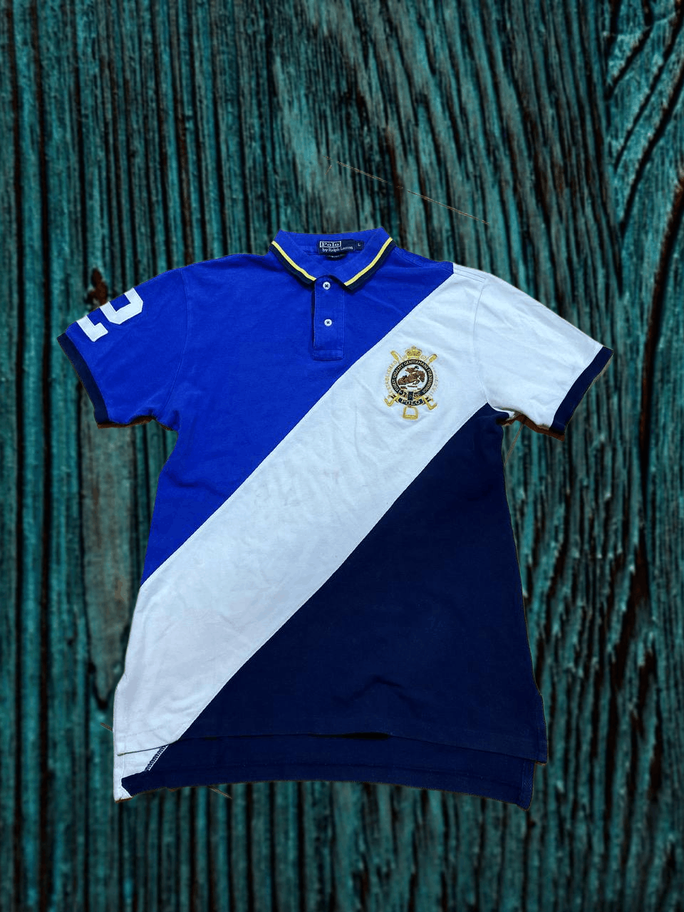 Polo Ralph Lauren Polo Ralph Lauren Rugby Shirt Big Pony Striped Chief Keef Size US L / EU 52-54 / 3 - 1 Thumbnail