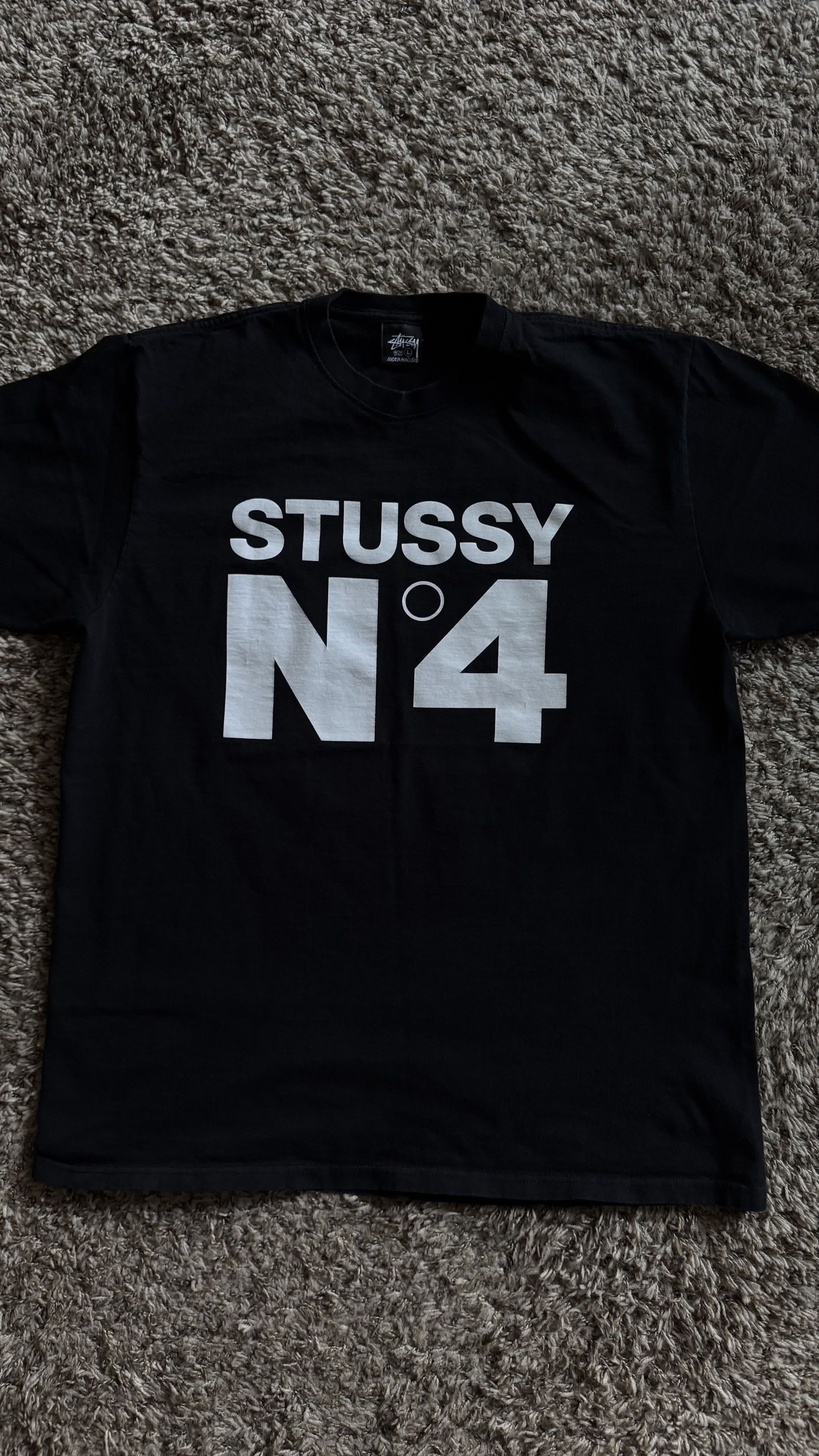 Stussy No 4 T Shirt | Grailed