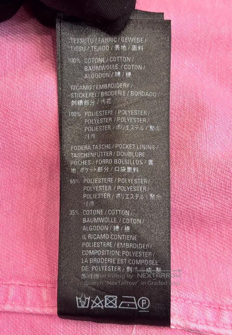Balenciaga Balenciaga Valentine's Day Series Pink Alphabet Logo Denim Size XXS / US 00 / IT 34 - 8 Thumbnail