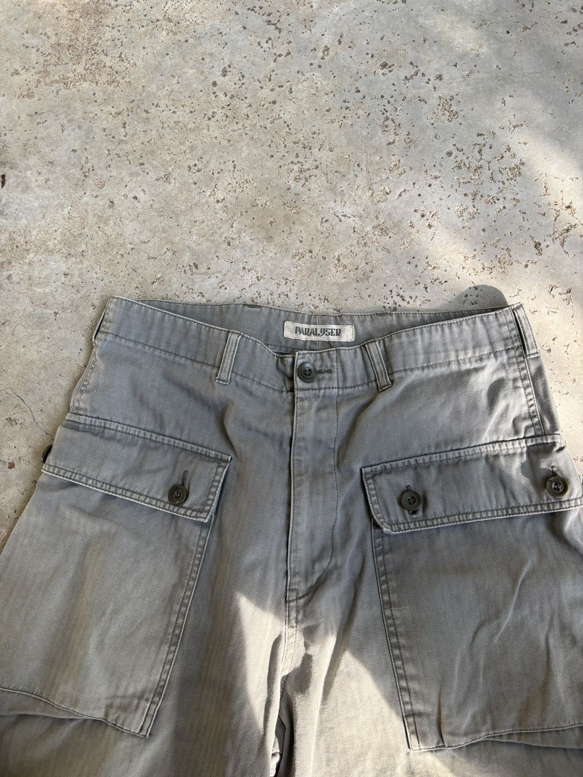 Japanese Brand Vintage Japanese brand Paralyser cargo pants military model. Size US 32 / EU 48 - 3 Thumbnail