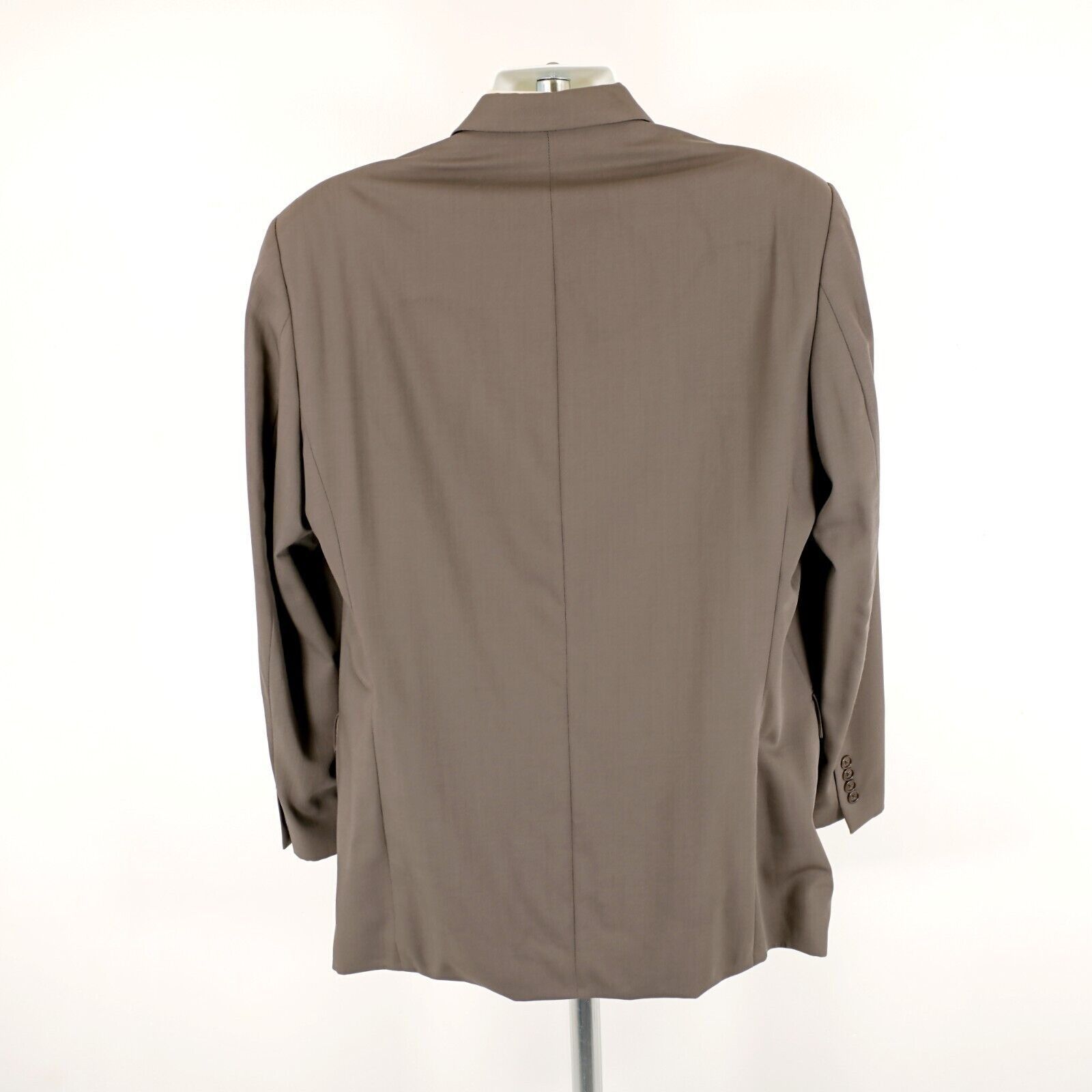Calvin Klein Calvin Klein Wool Beige Blazer 42L 3 Button Size 42L - 6 Thumbnail