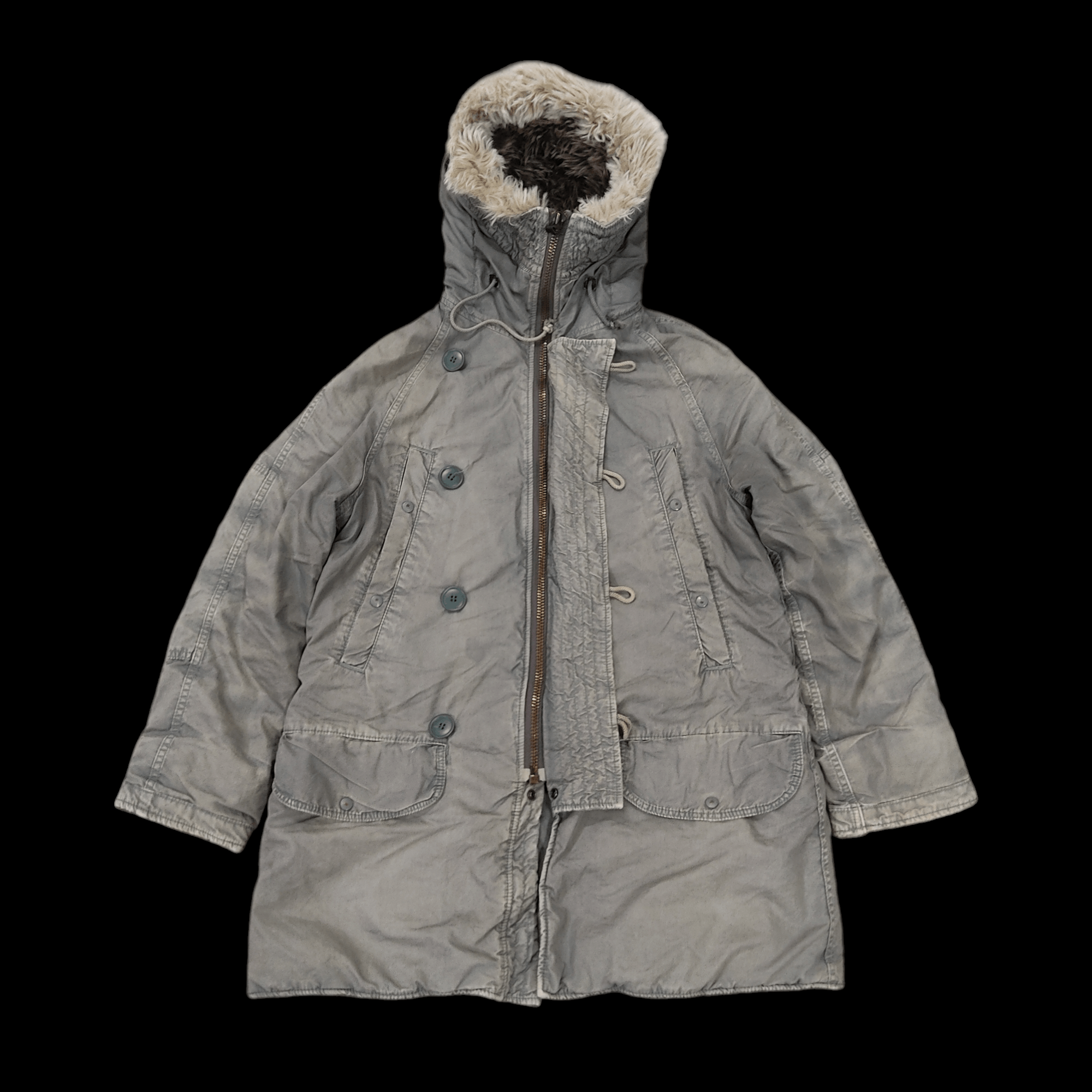 Japanese Brand DENIM & DUNGAREE Type N-3B Extreme Weather Parka Jacket Size US S / EU 44-46 / 1 - 8 Thumbnail
