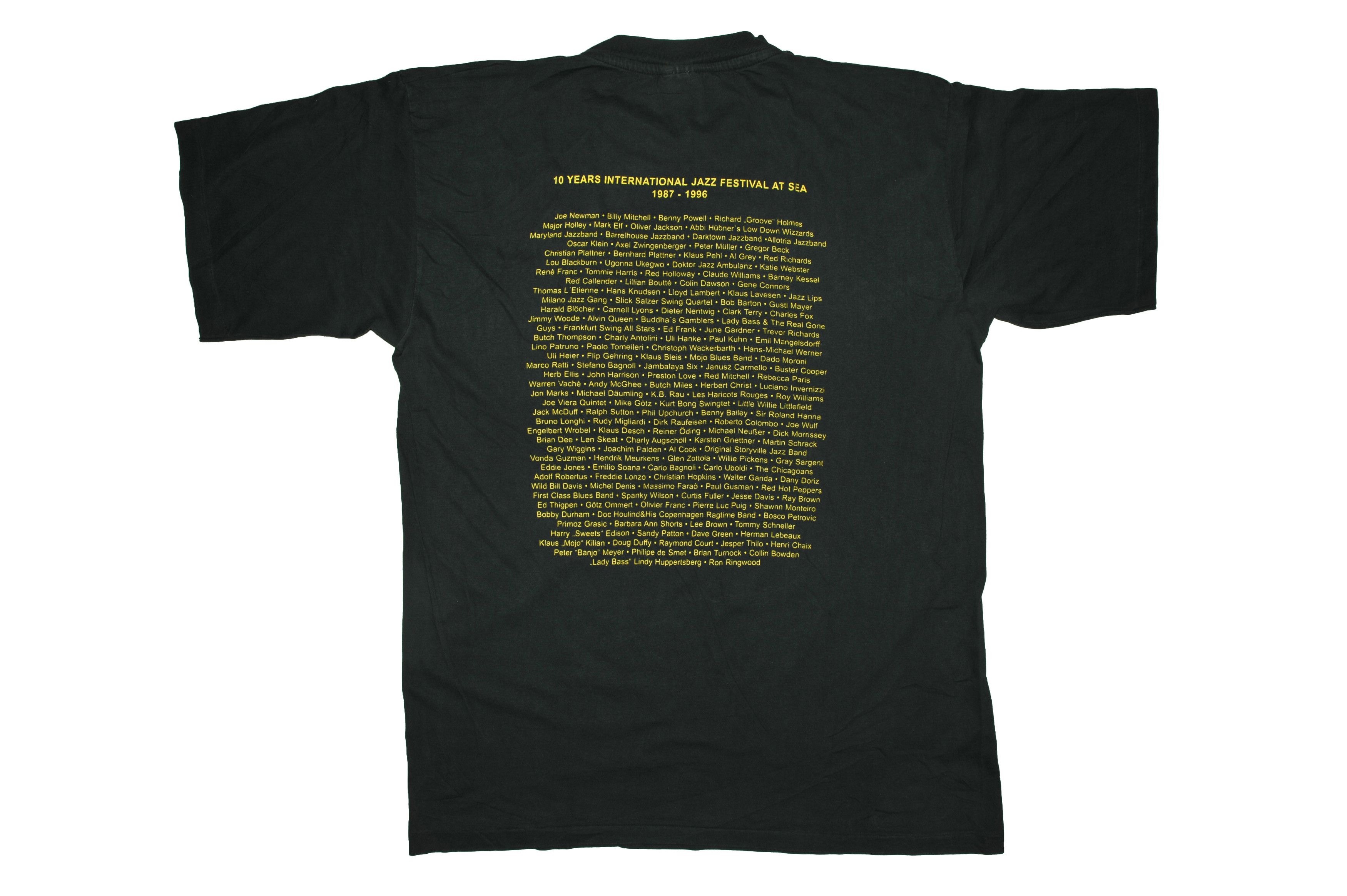Vintage Vintage 90s Jazz Festival at Sea 1987-1996 Size US L / EU 52-54 / 3 - 2 Thumbnail