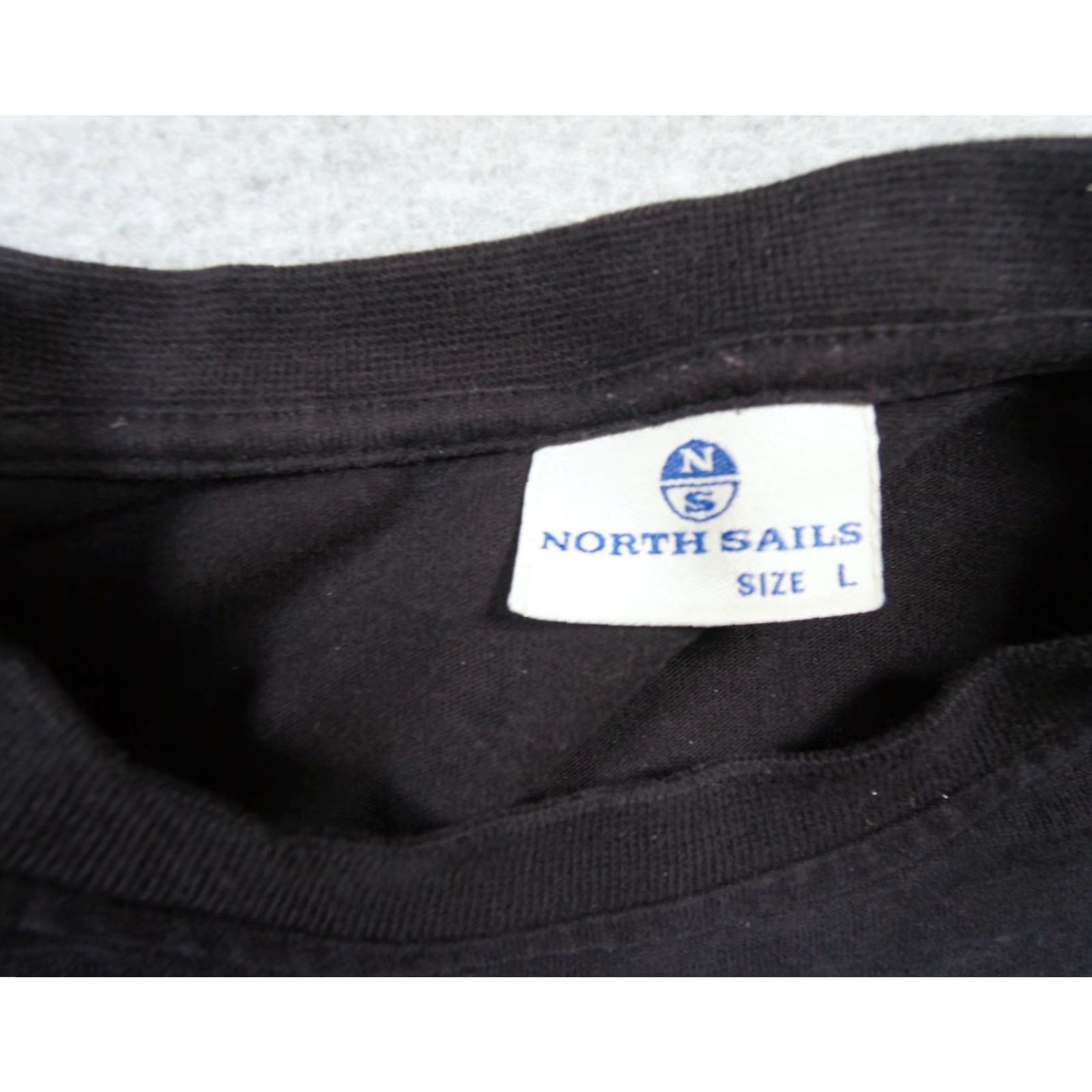 Vintage North Sails Shirt Womens Large Black Long Sleeve Crewneck Tee Ladies Graphic Tee Size L / US 10 / IT 46 - 7 Thumbnail