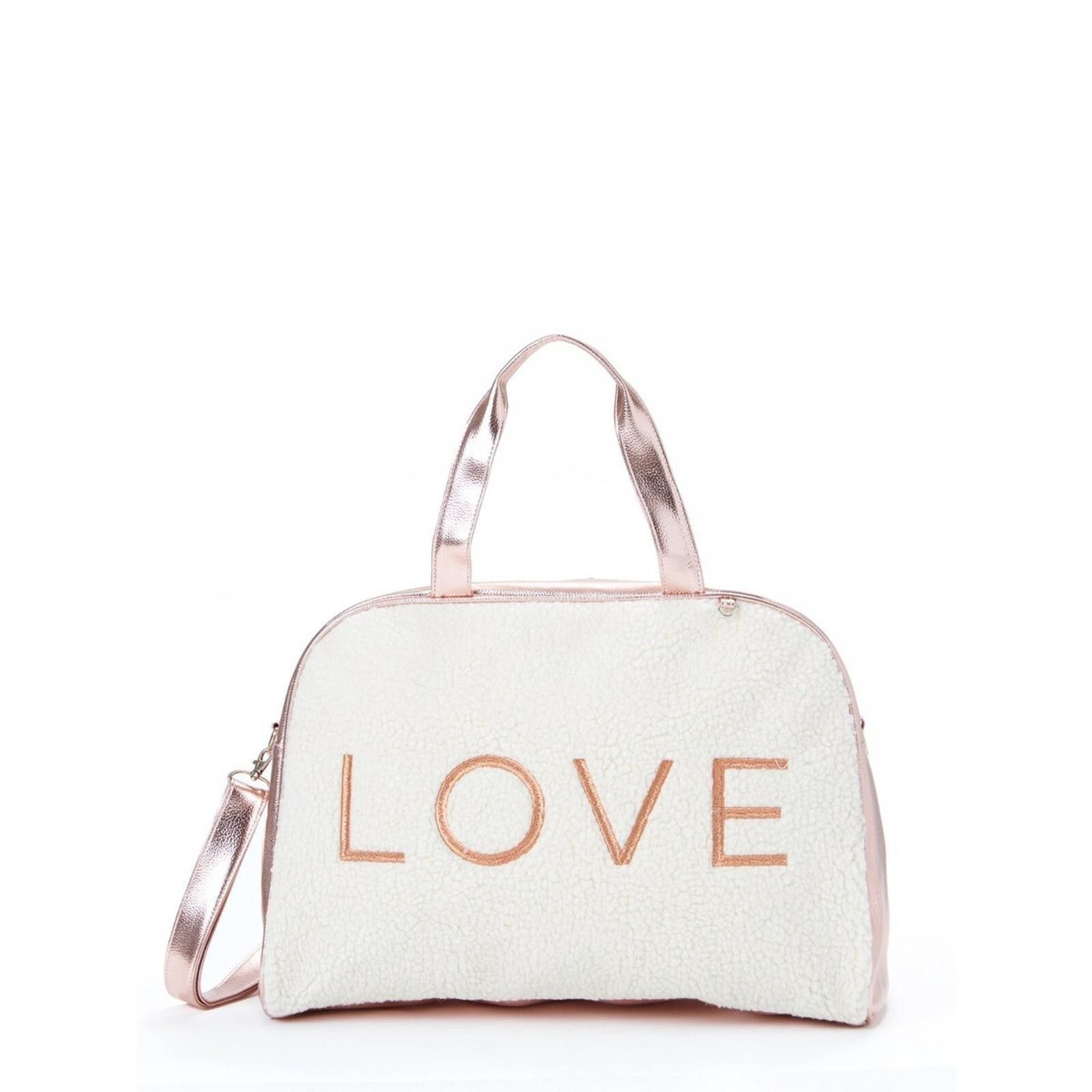 Other Wonder Nation Sherpa Love Weekender Handbag Set Size ONE SIZE - 1 Thumbnail